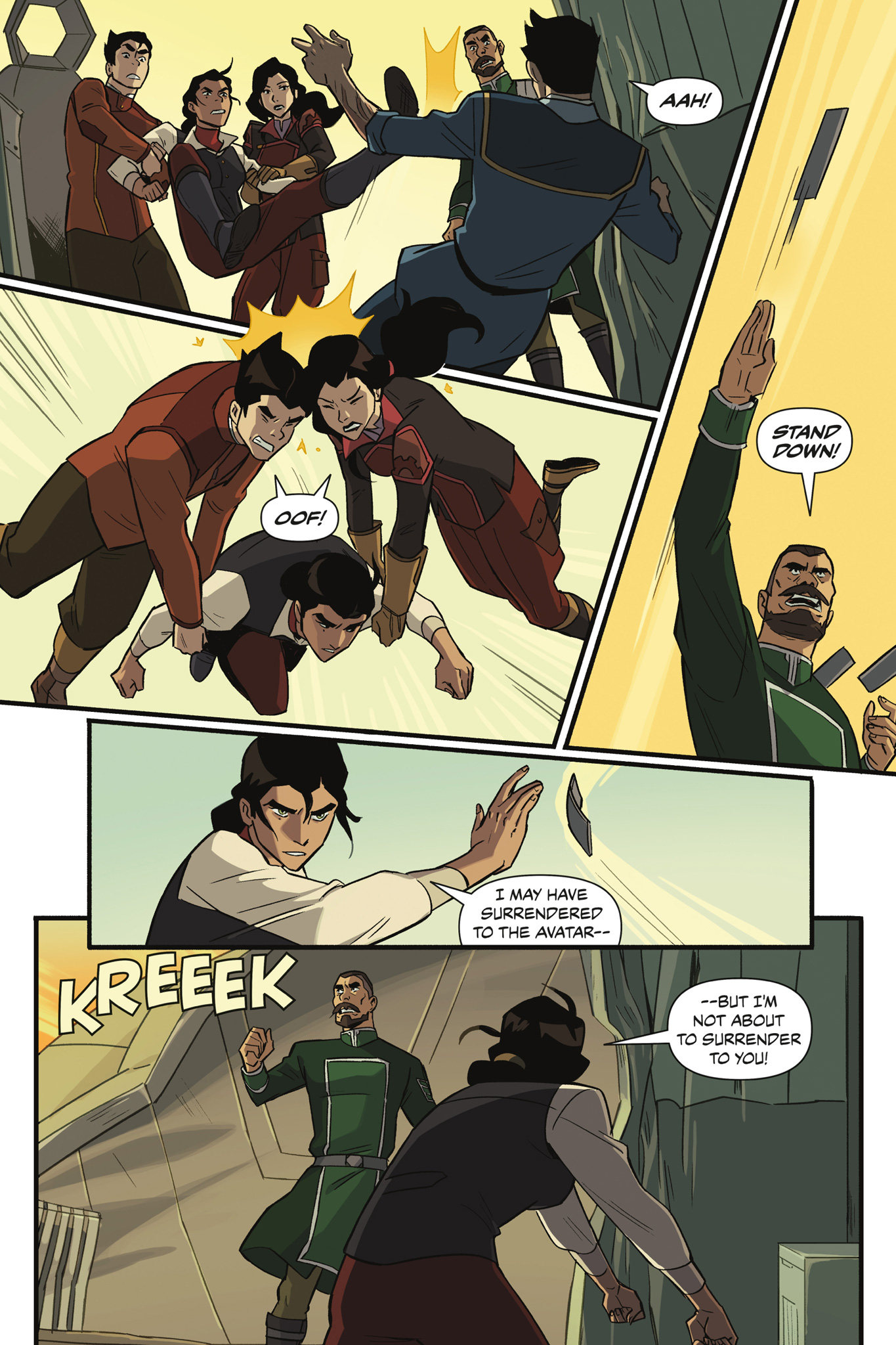 Read online Nickelodeon The Legend of Korra: Ruins of the Empire comic -  Issue # TPB 2 - 35