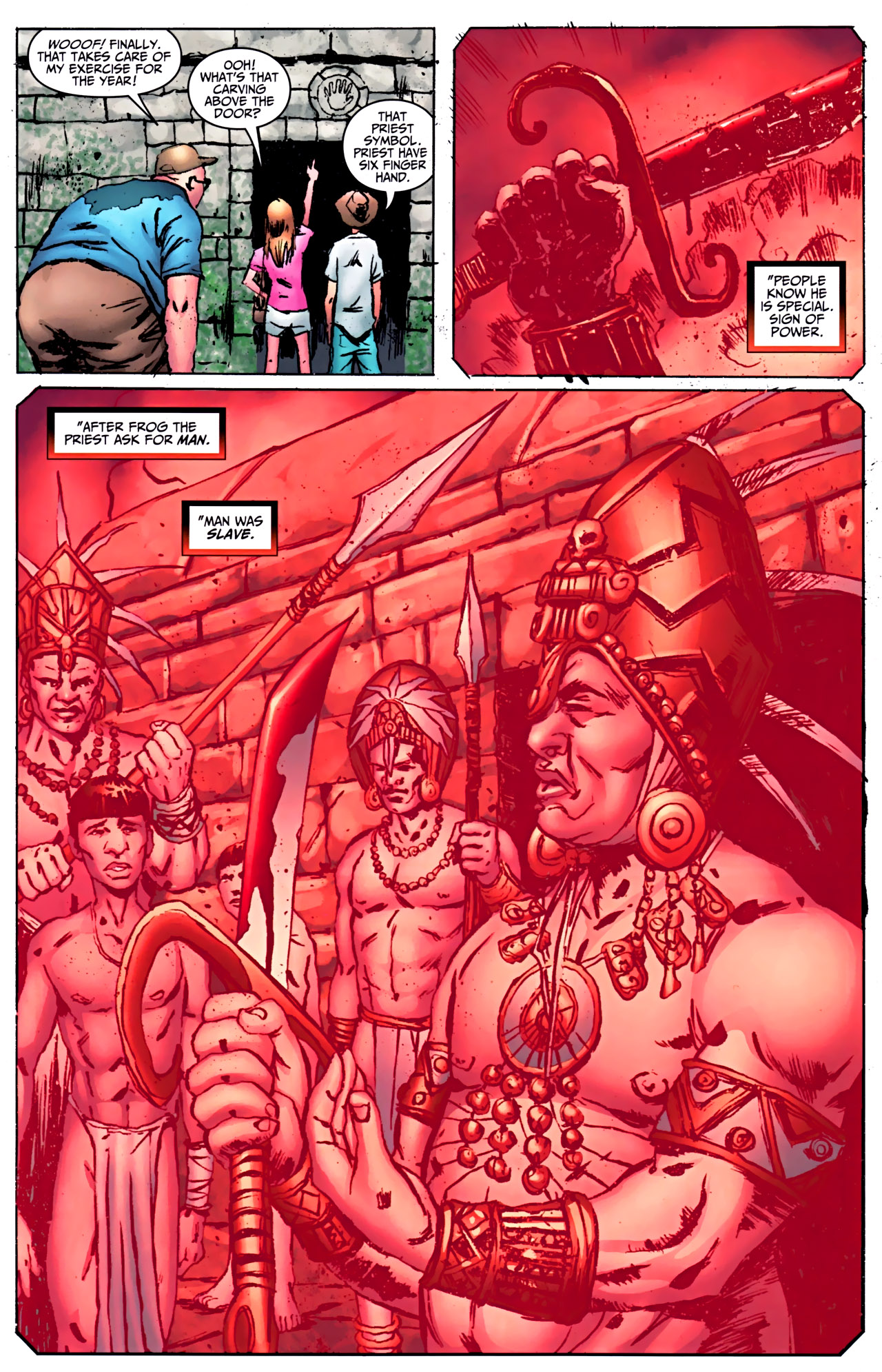 Read online Fringe: Tales from the Fringe comic -  Issue #6 - 19