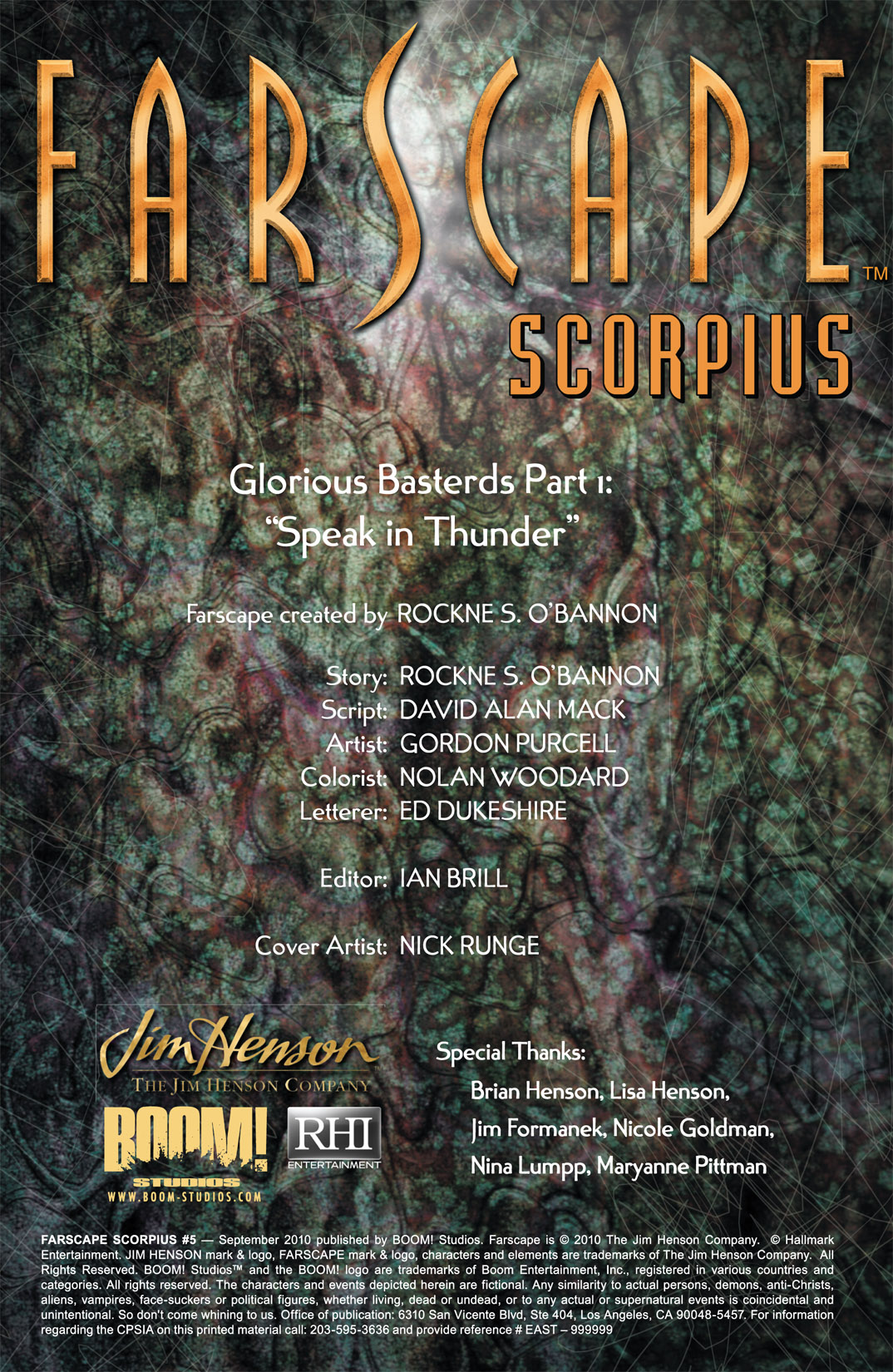 Read online Farscape: Scorpius comic -  Issue #5 - 2