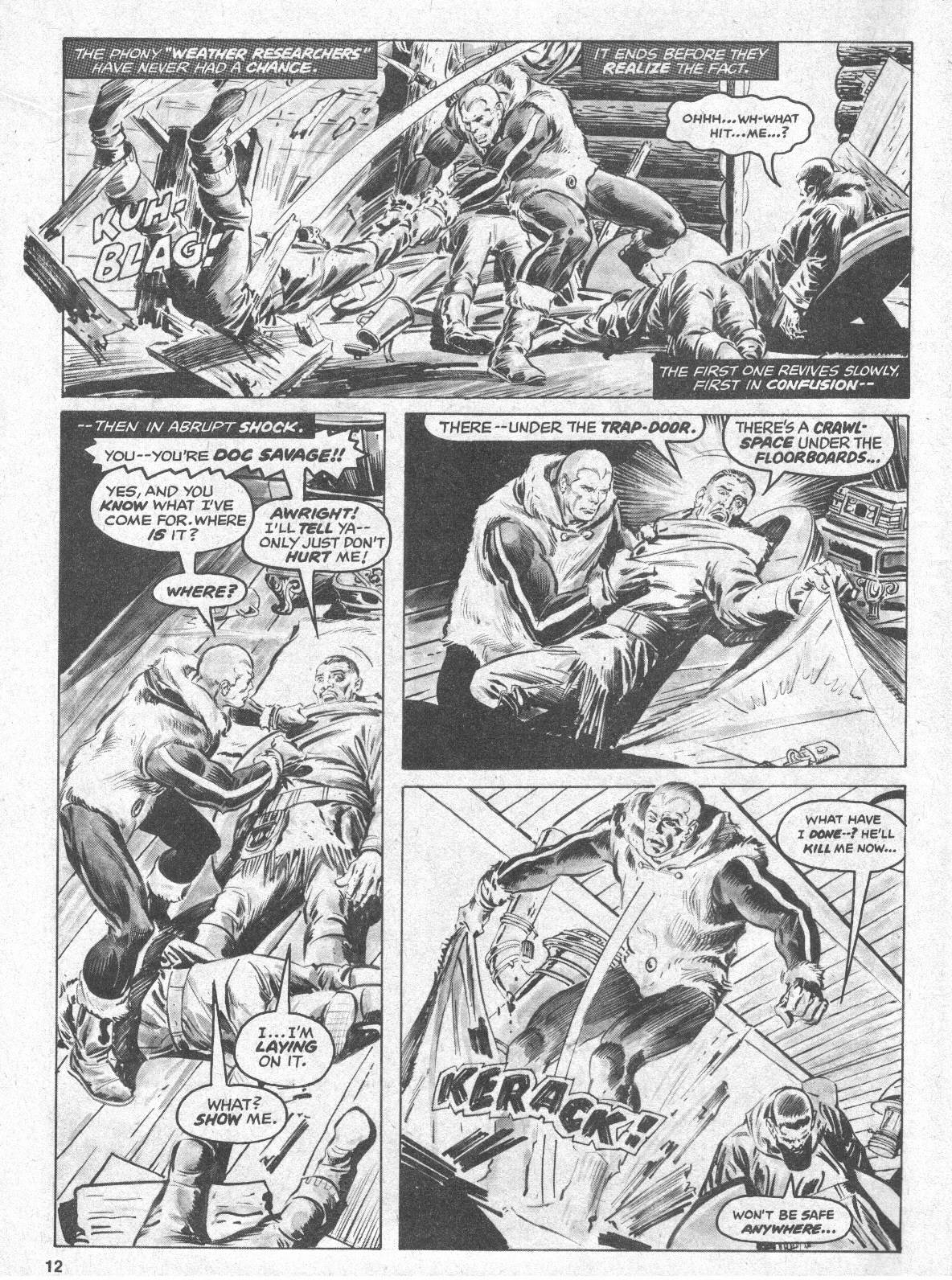 Read online Doc Savage (1975) comic -  Issue #5 - 12