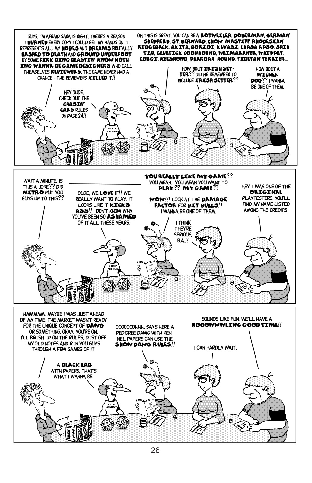 Read online Knights of the Dinner Table comic -  Issue #21 - 28