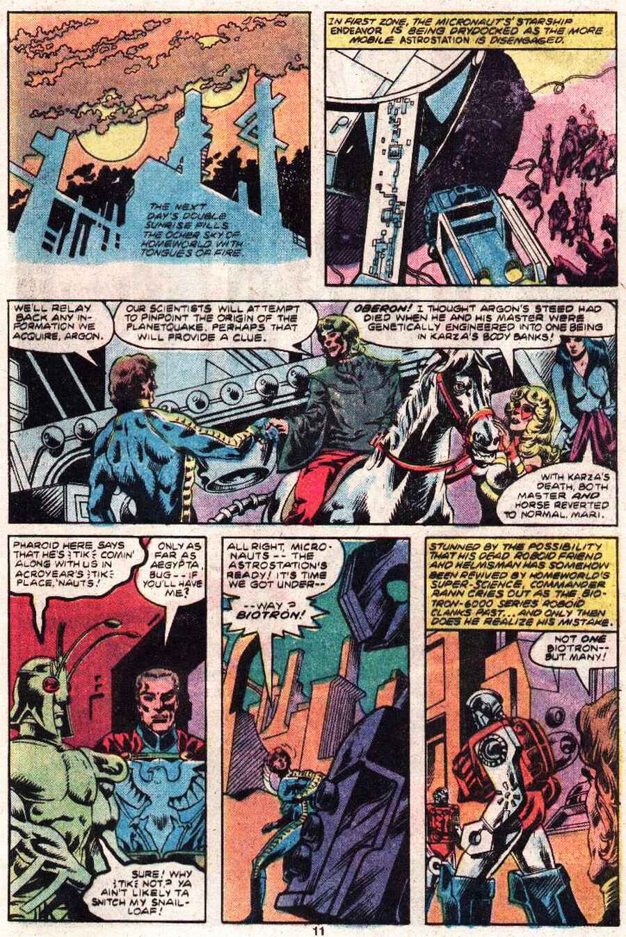 Read online Micronauts (1979) comic -  Issue #30 - 9