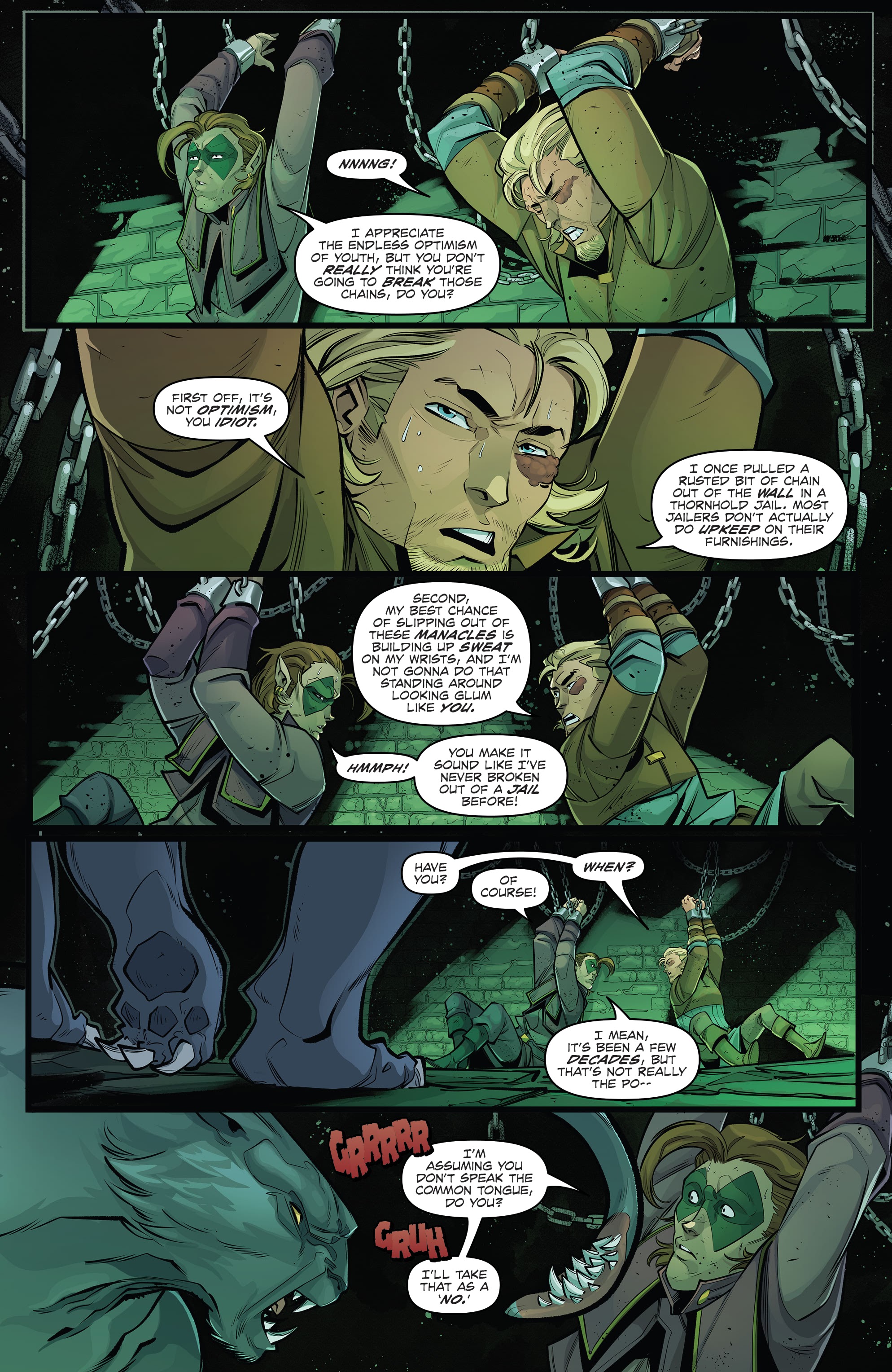 Read online Dungeons and Dragons Mindbreaker comic -  Issue #4 - 5