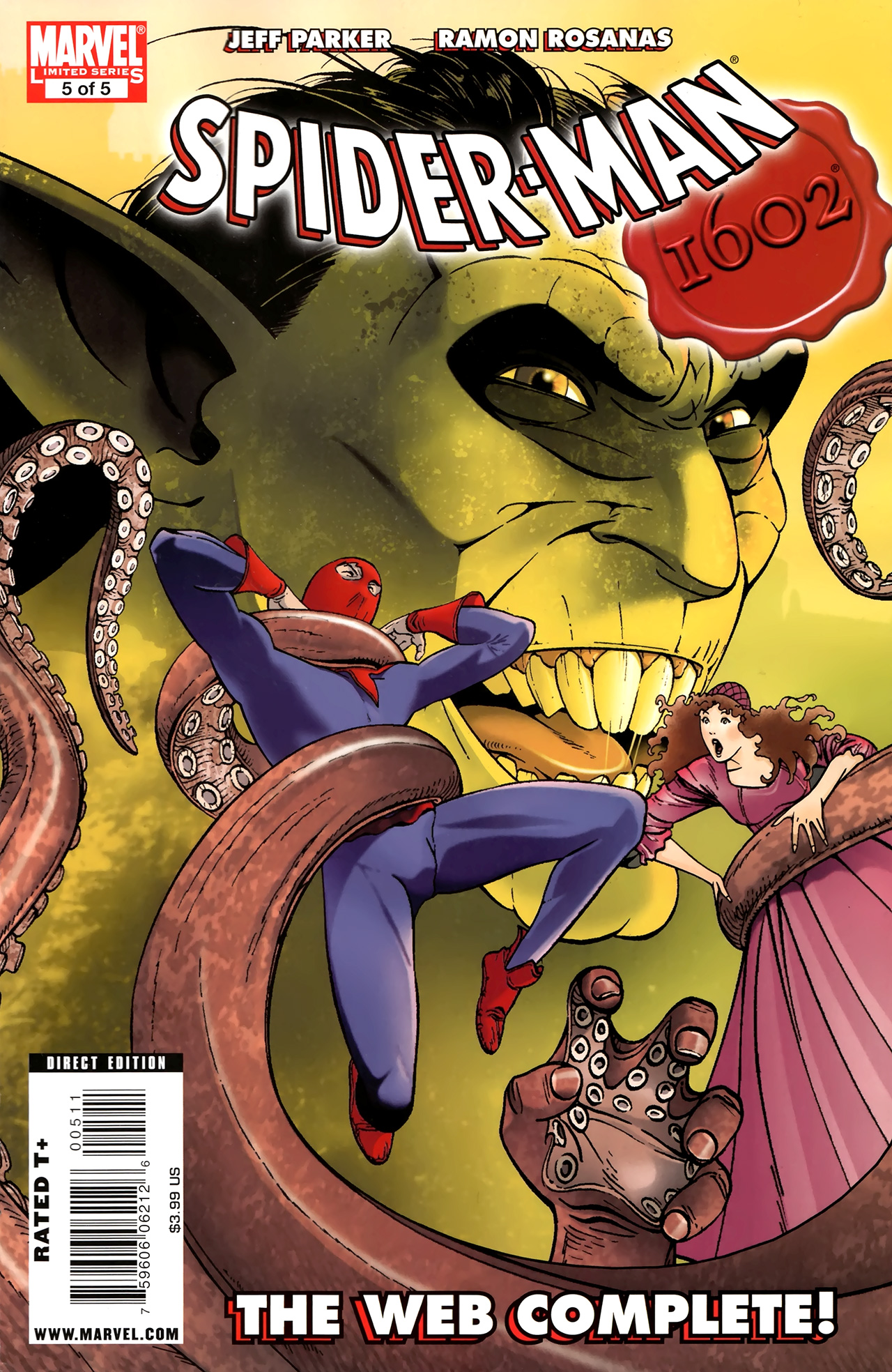 Read online Marvel 1602: Spider-Man comic -  Issue #5 - 1