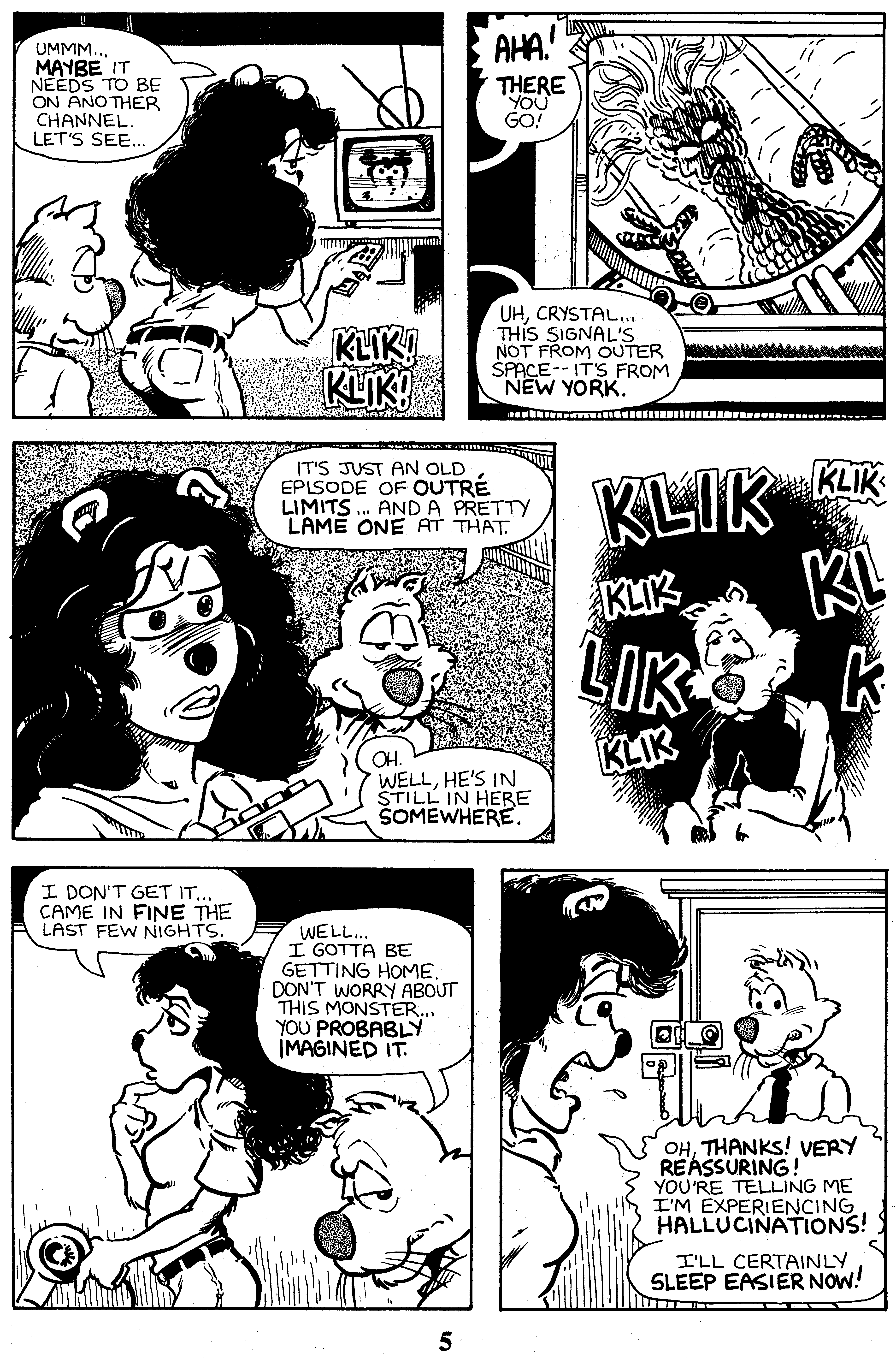 Read online Critters comic -  Issue #43 - 7