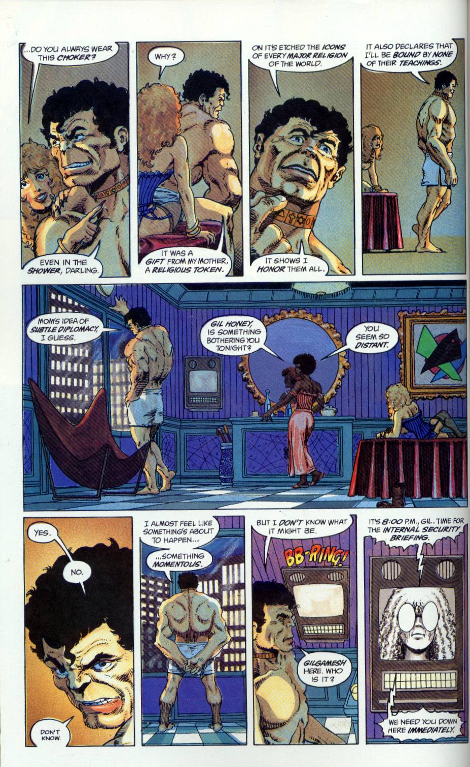 Read online Gilgamesh II comic -  Issue #1 - 21