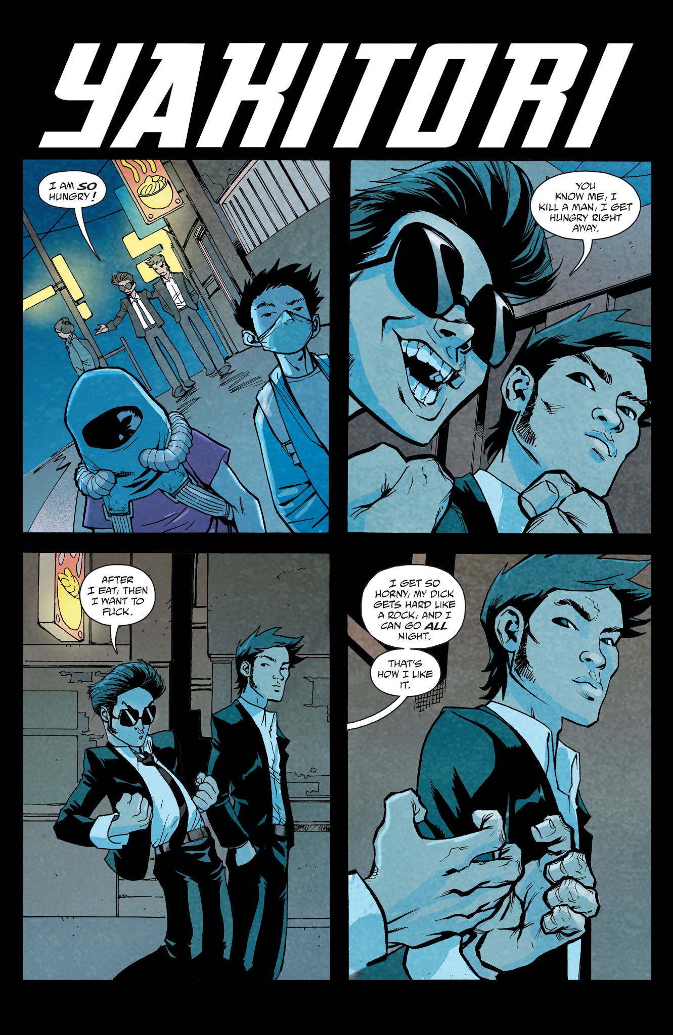 Read online Get Jiro!: Blood & Sushi comic -  Issue # TPB - 48