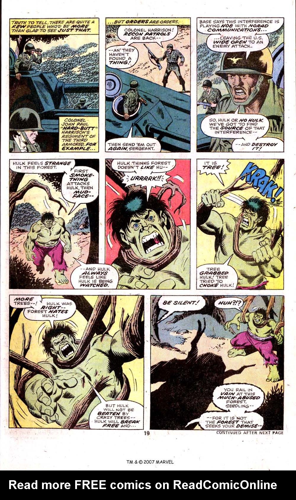 Read online The Incredible Hulk Annual comic -  Issue #5 - 21