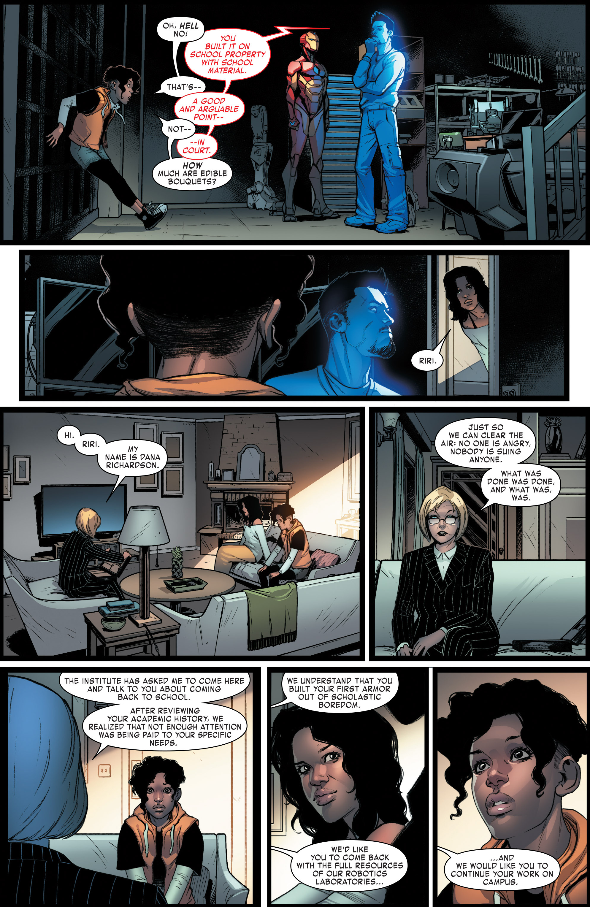 Read online Invincible Iron Man (2016) comic -  Issue #6 - 14