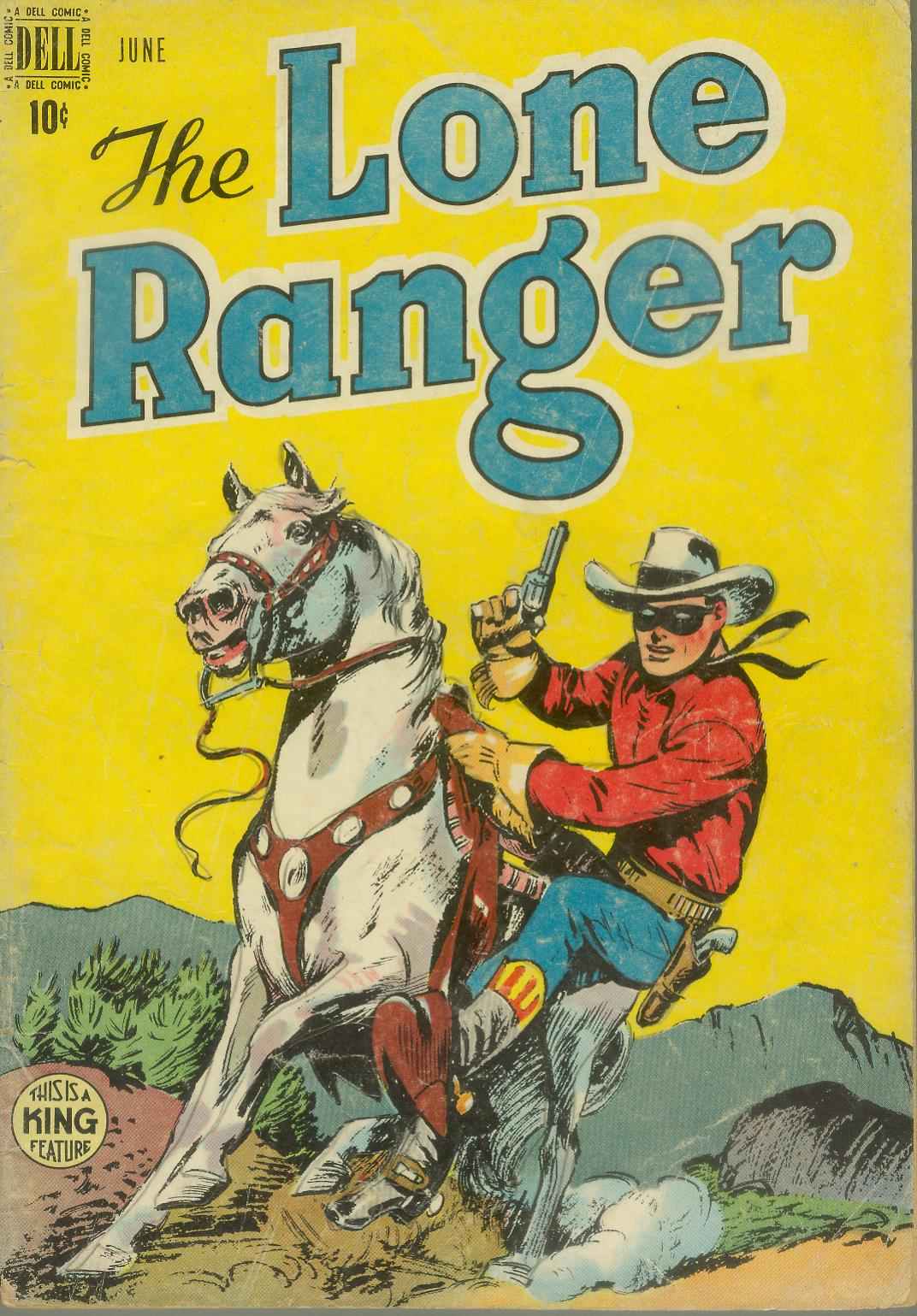 Read online The Lone Ranger (1948) comic -  Issue #12 - 1