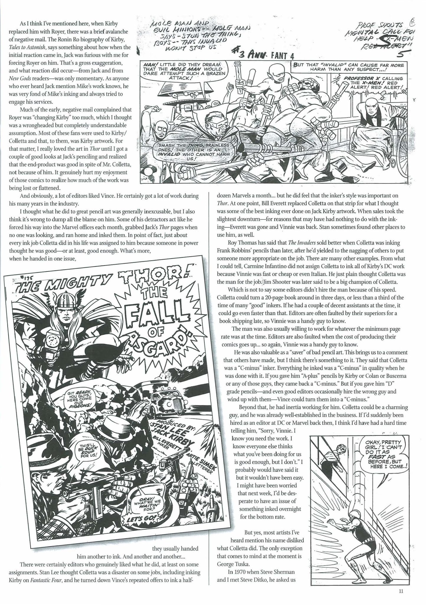 Read online The Jack Kirby Collector comic -  Issue #43 - 13