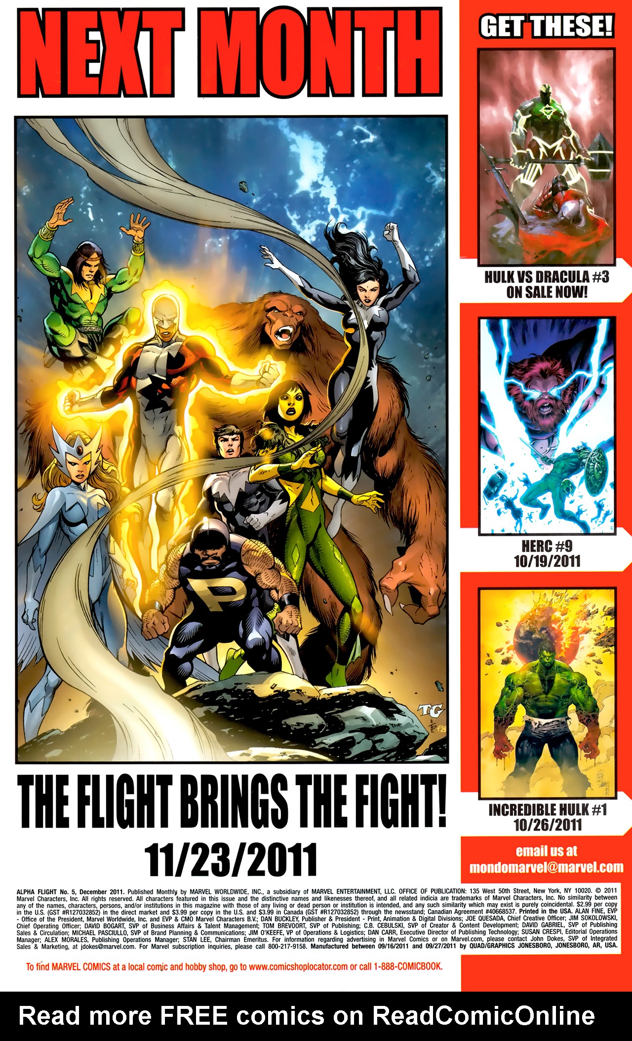 Read online Alpha Flight (2011) comic -  Issue #5 - 23