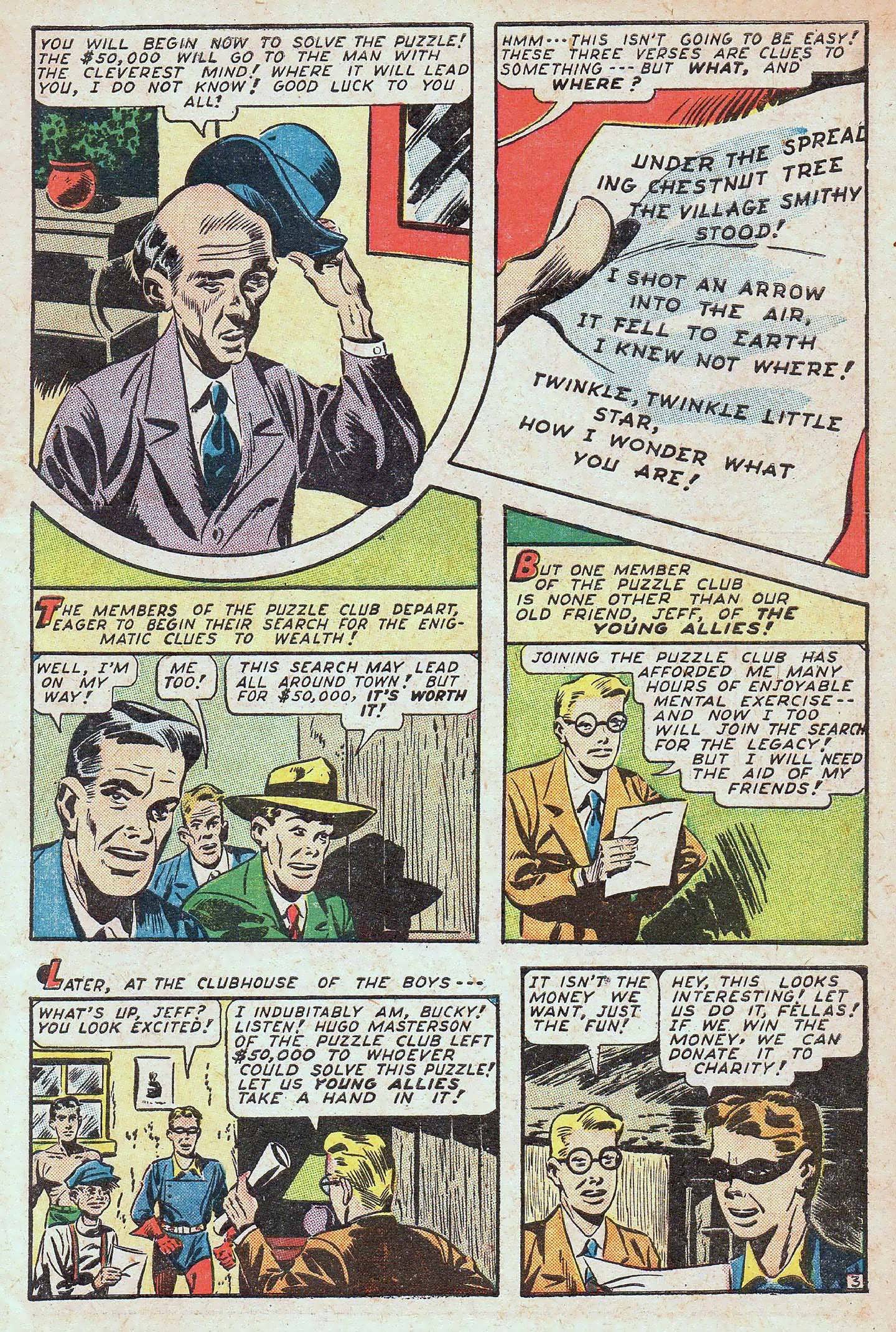 Read online Young Allies Comics comic -  Issue #19 - 5