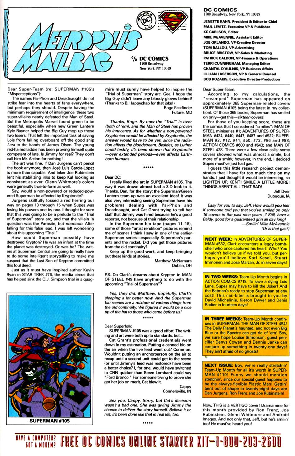 Read online Superman (1987) comic -  Issue #109 - 24