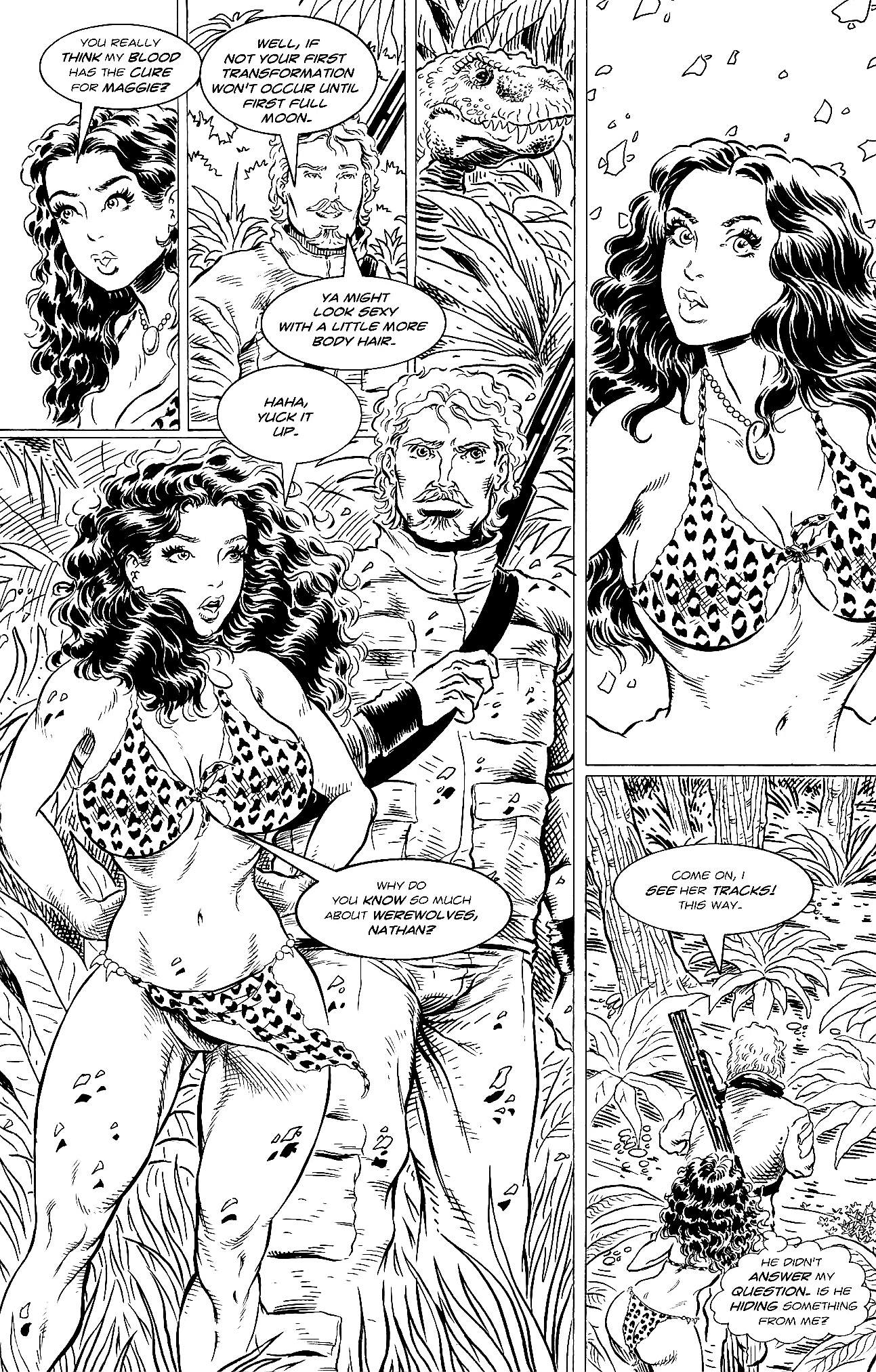 Read online Cavewoman: Feeding Grounds comic -  Issue #2 - 11