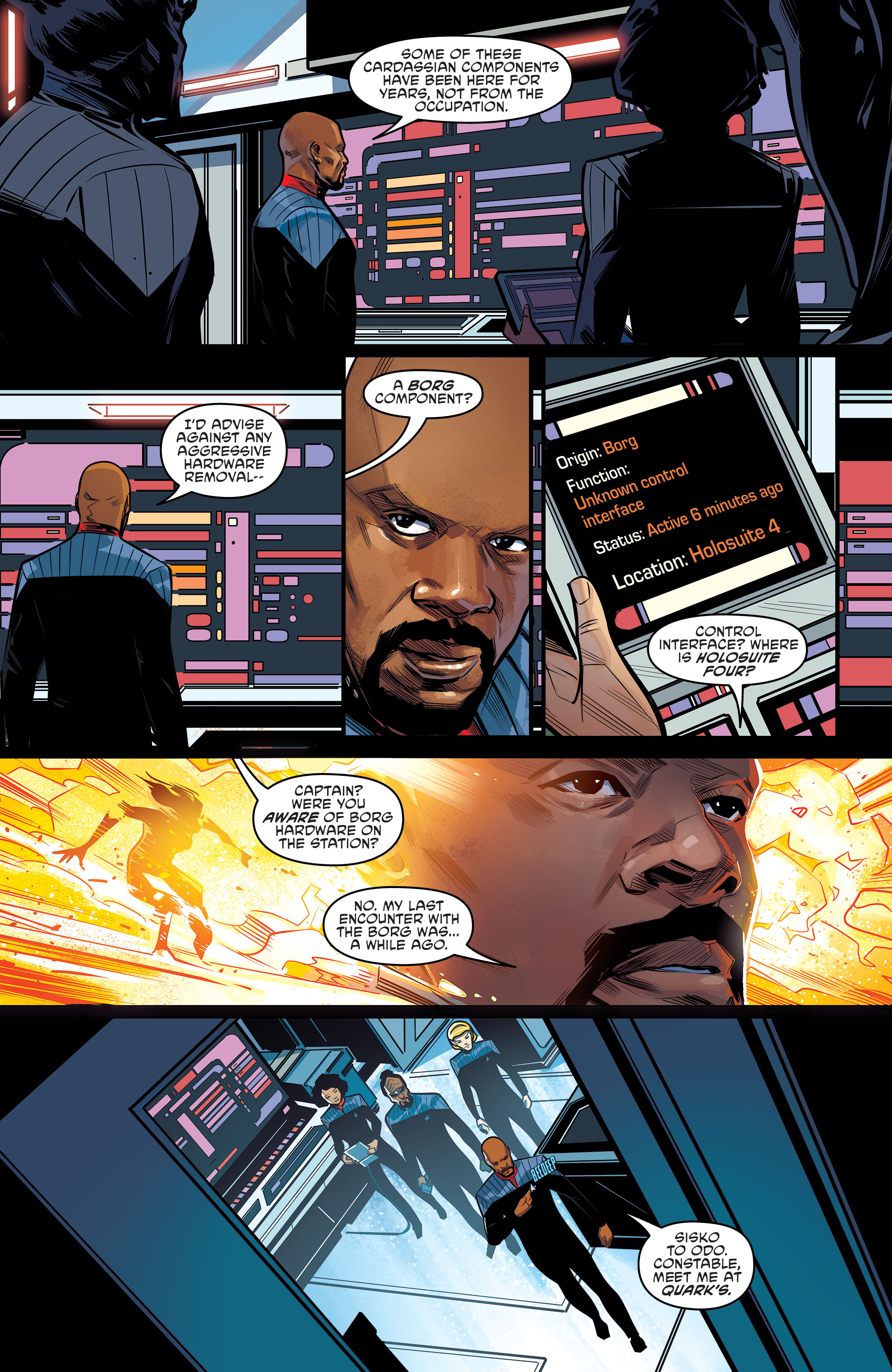 Read online Star Trek: Deep Space Nine - The Dog of War comic -  Issue #1 - 4