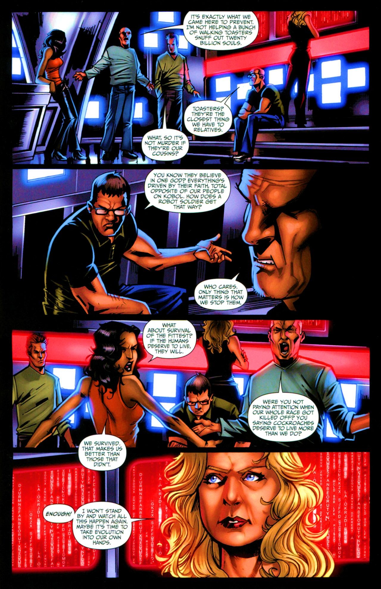 Read online Battlestar Galactica: The Final Five comic -  Issue #4 - 14