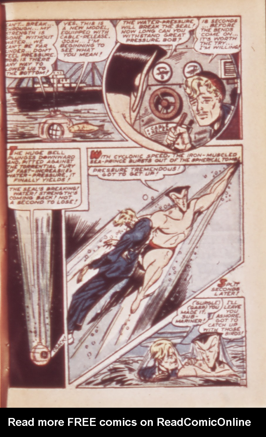 Read online Sub-Mariner Comics comic -  Issue #19 - 13