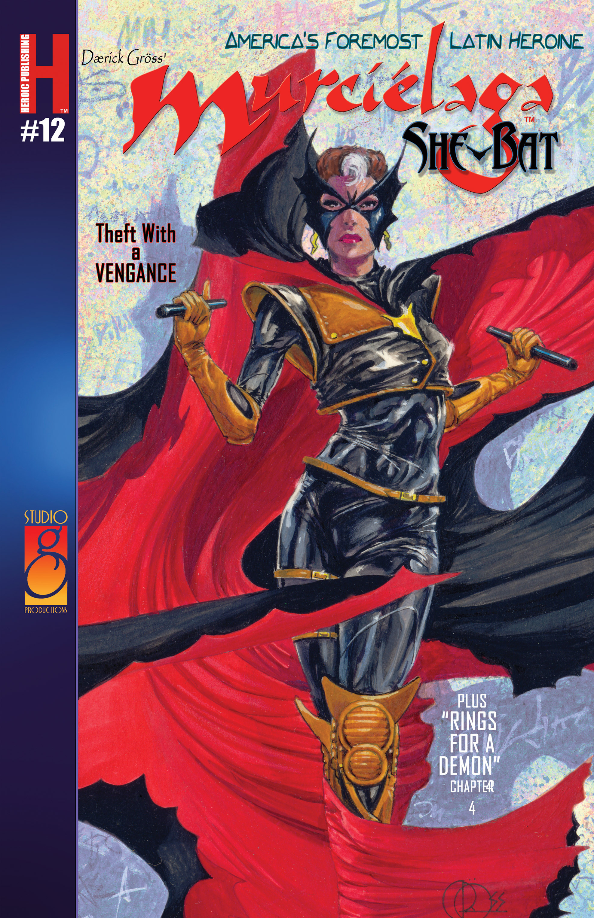 Read online Murciélaga She-Bat comic -  Issue #12 - 1