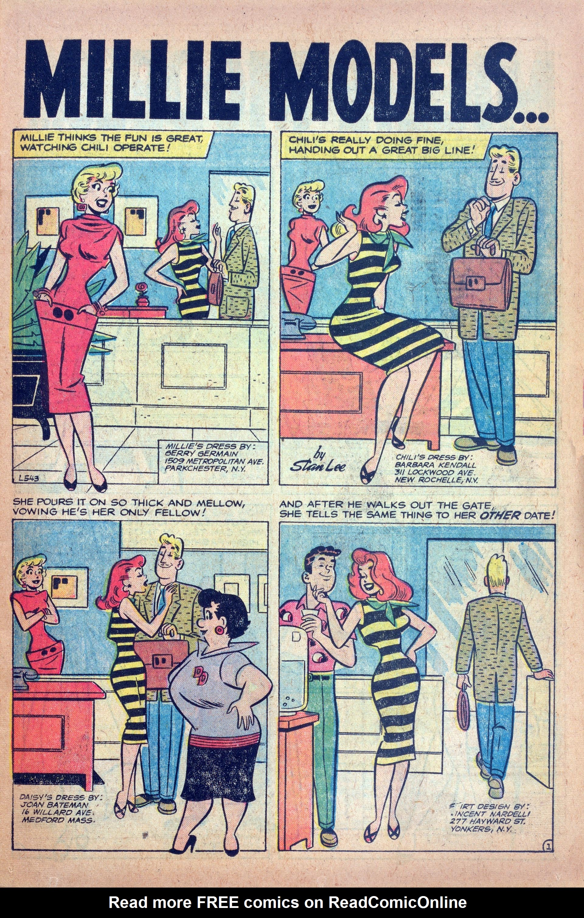 Read online Millie the Model comic -  Issue #77 - 11