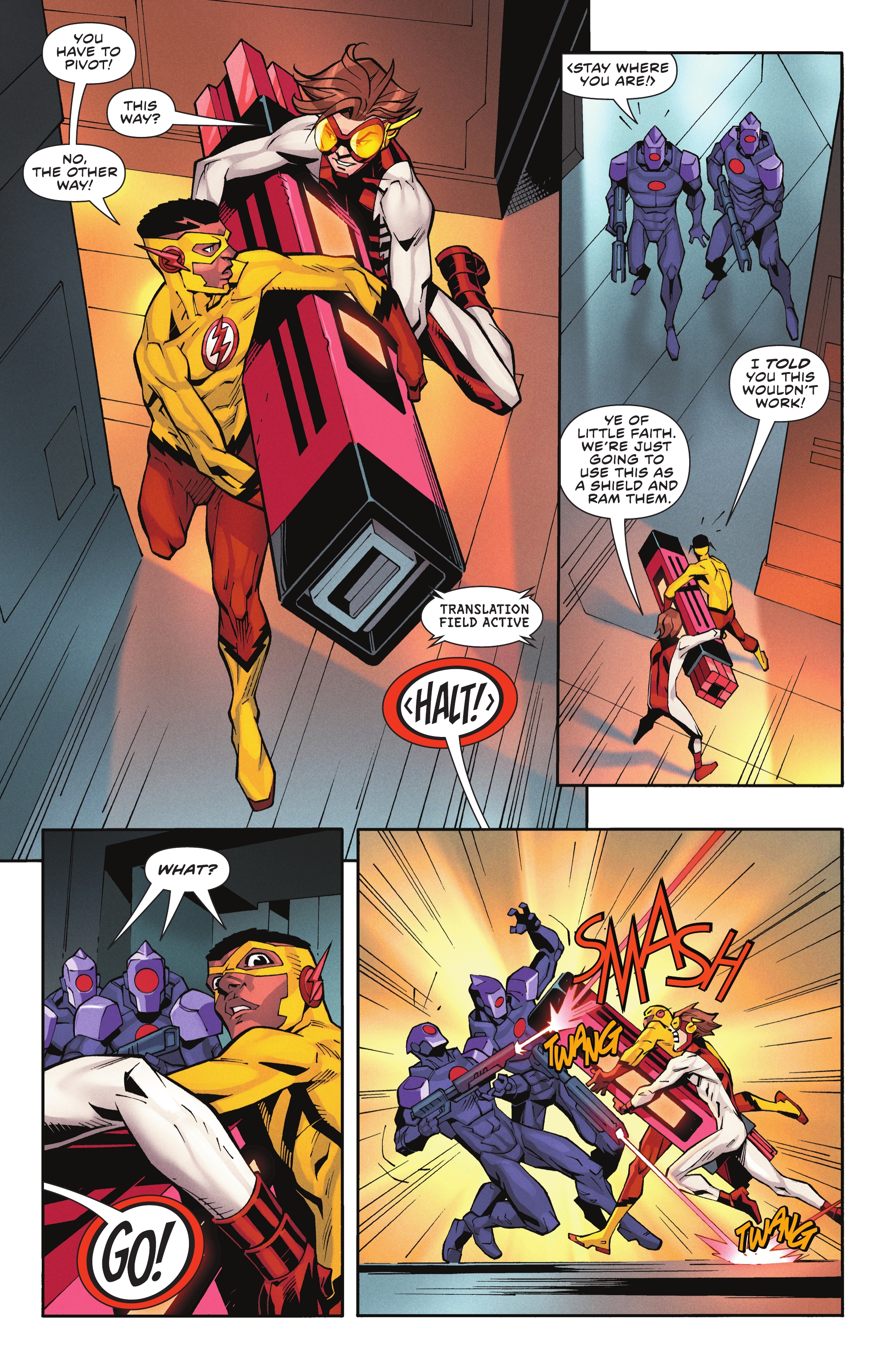 Read online The Flash One-Minute War: Start The Clock comic -  Issue # TPB - 59