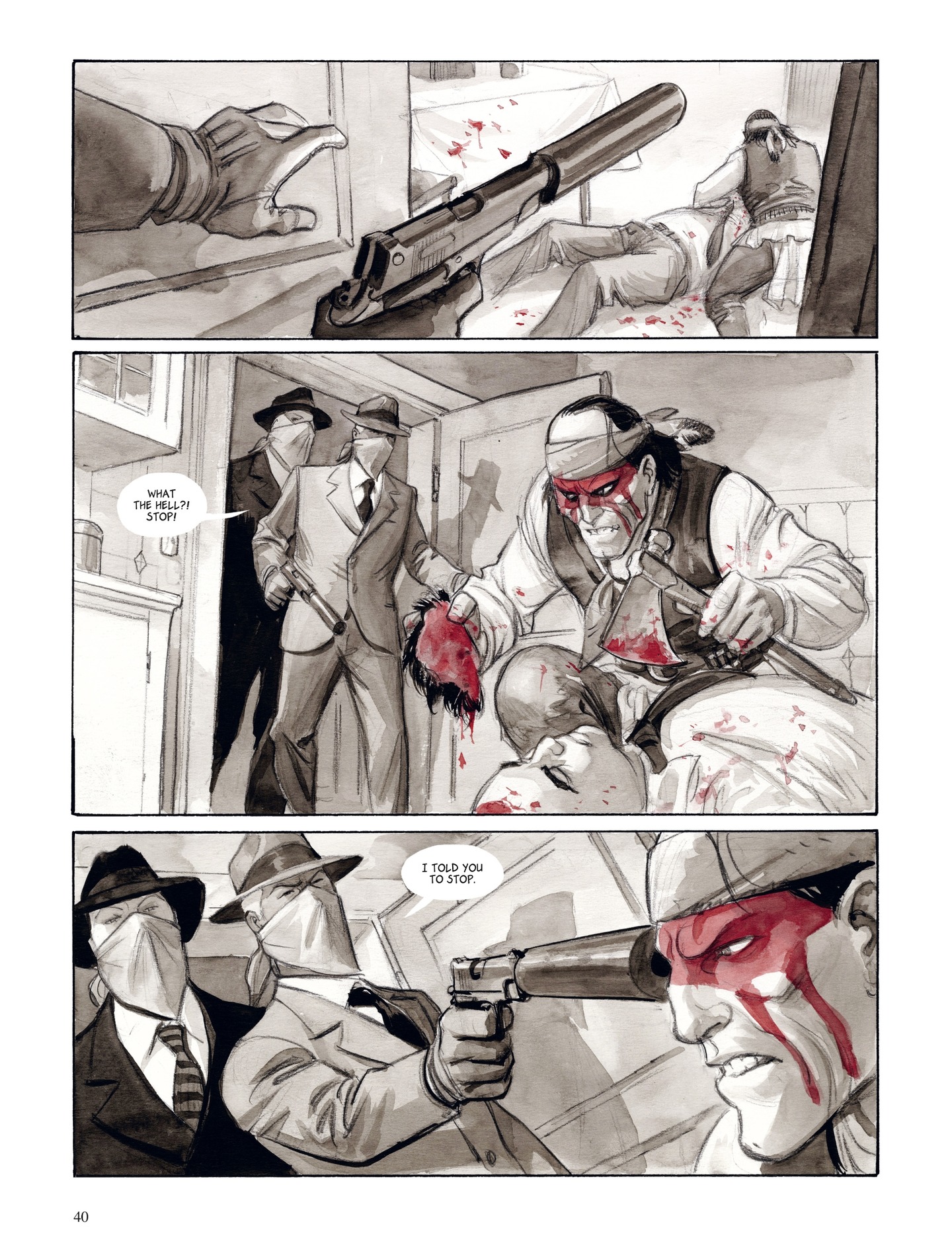 Read online Noir Burlesque comic -  Issue #2 - 38