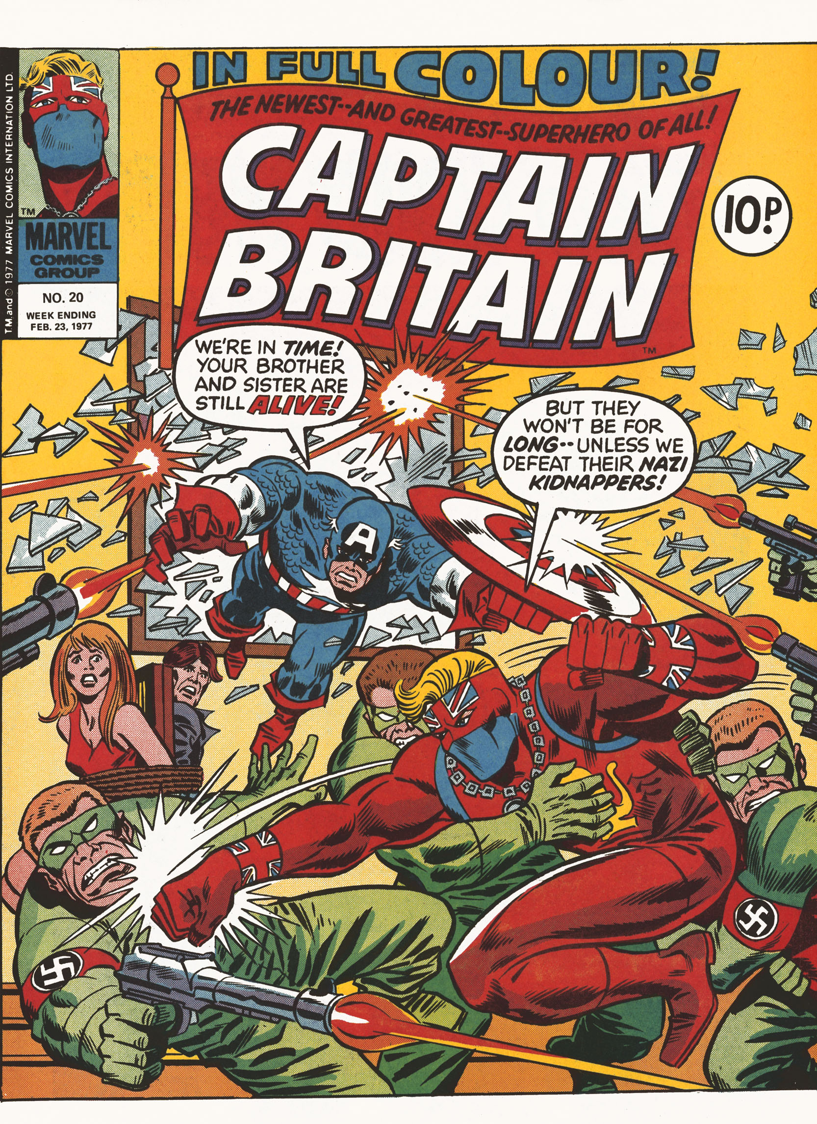 Read online Captain Britain (1976) comic -  Issue #20 - 1