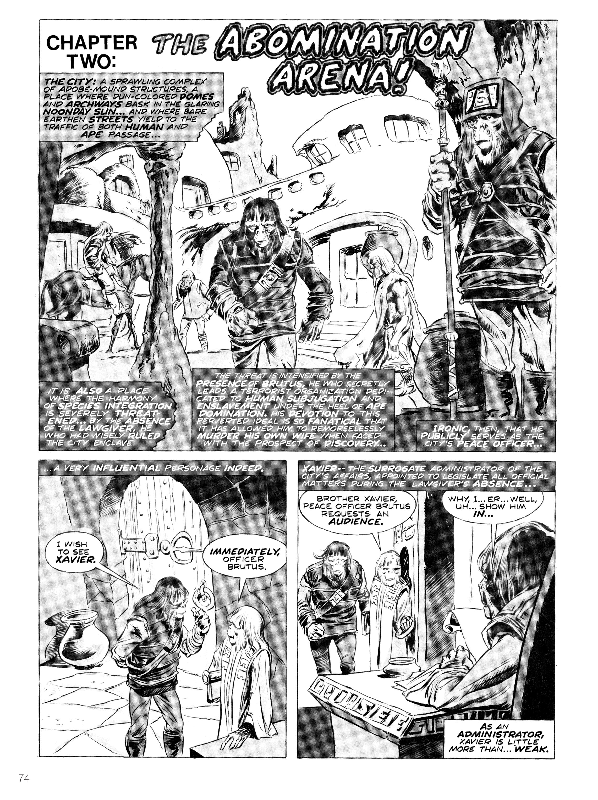 Read online Planet of the Apes: Archive comic -  Issue # TPB 1 (Part 1) - 70