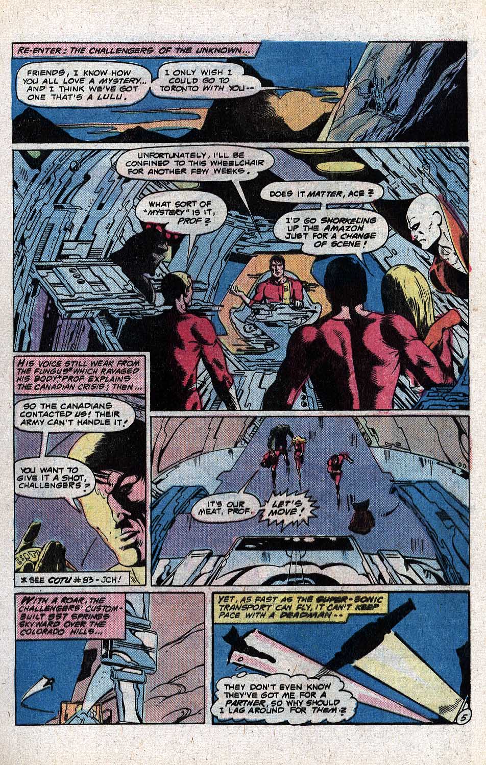 Read online Challengers of the Unknown (1958) comic -  Issue #85 - 6