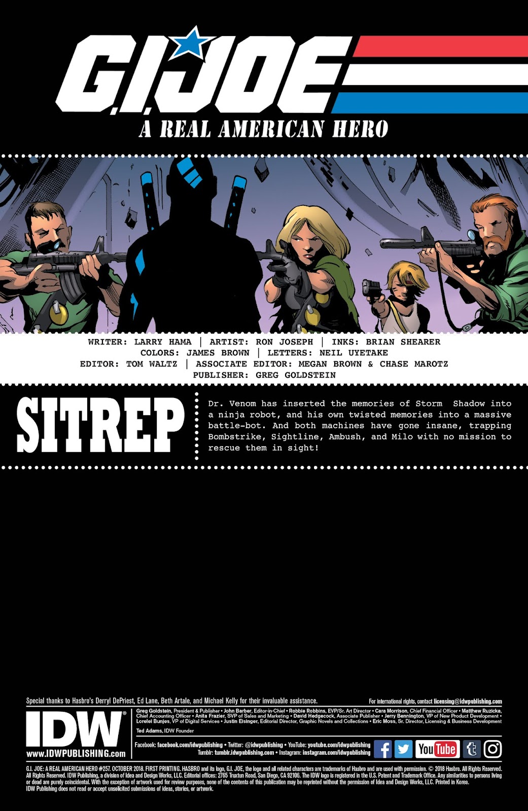 G.I. Joe: A Real American Hero issue 257 - Page 2