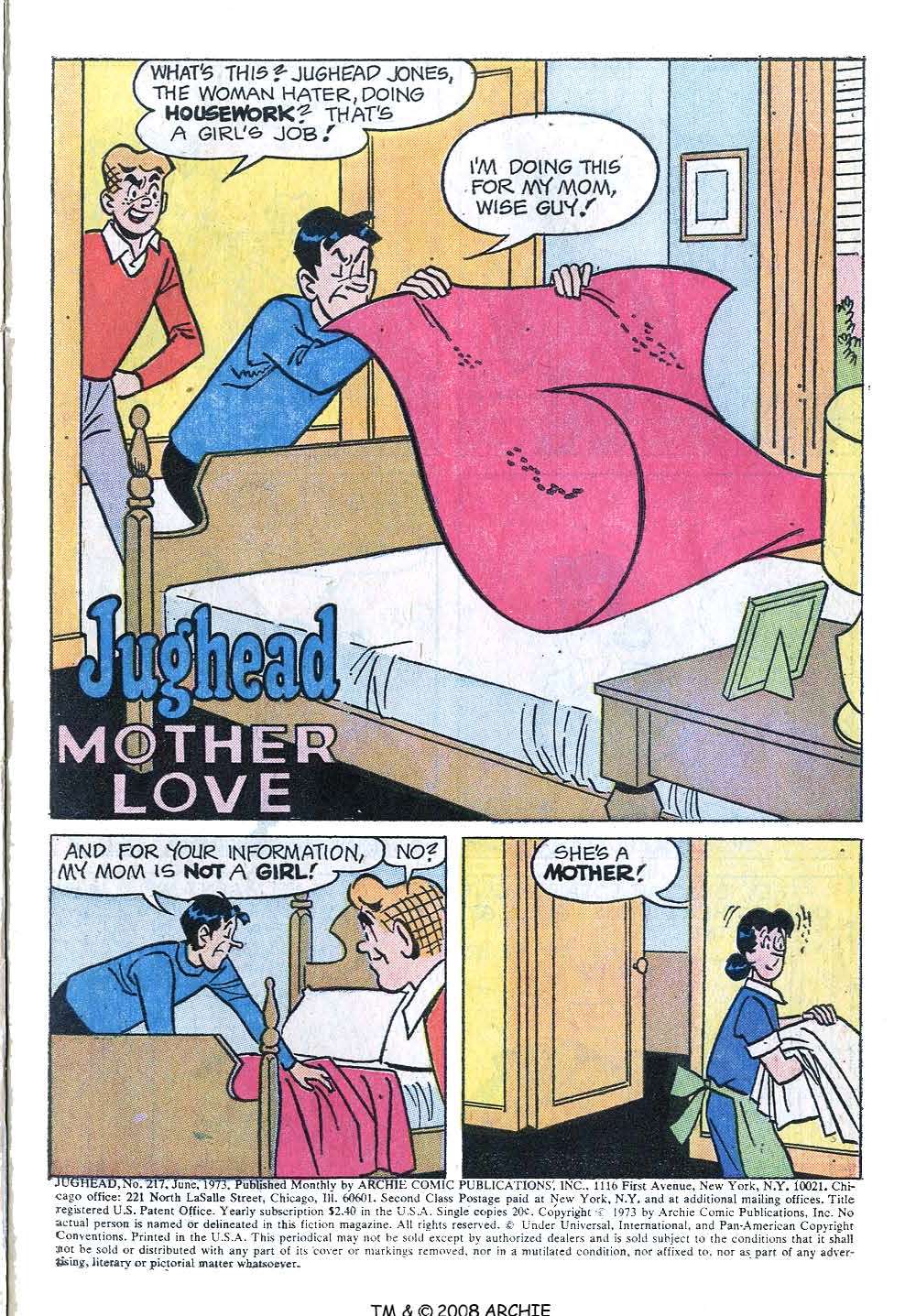 Read online Jughead (1965) comic -  Issue #217 - 3