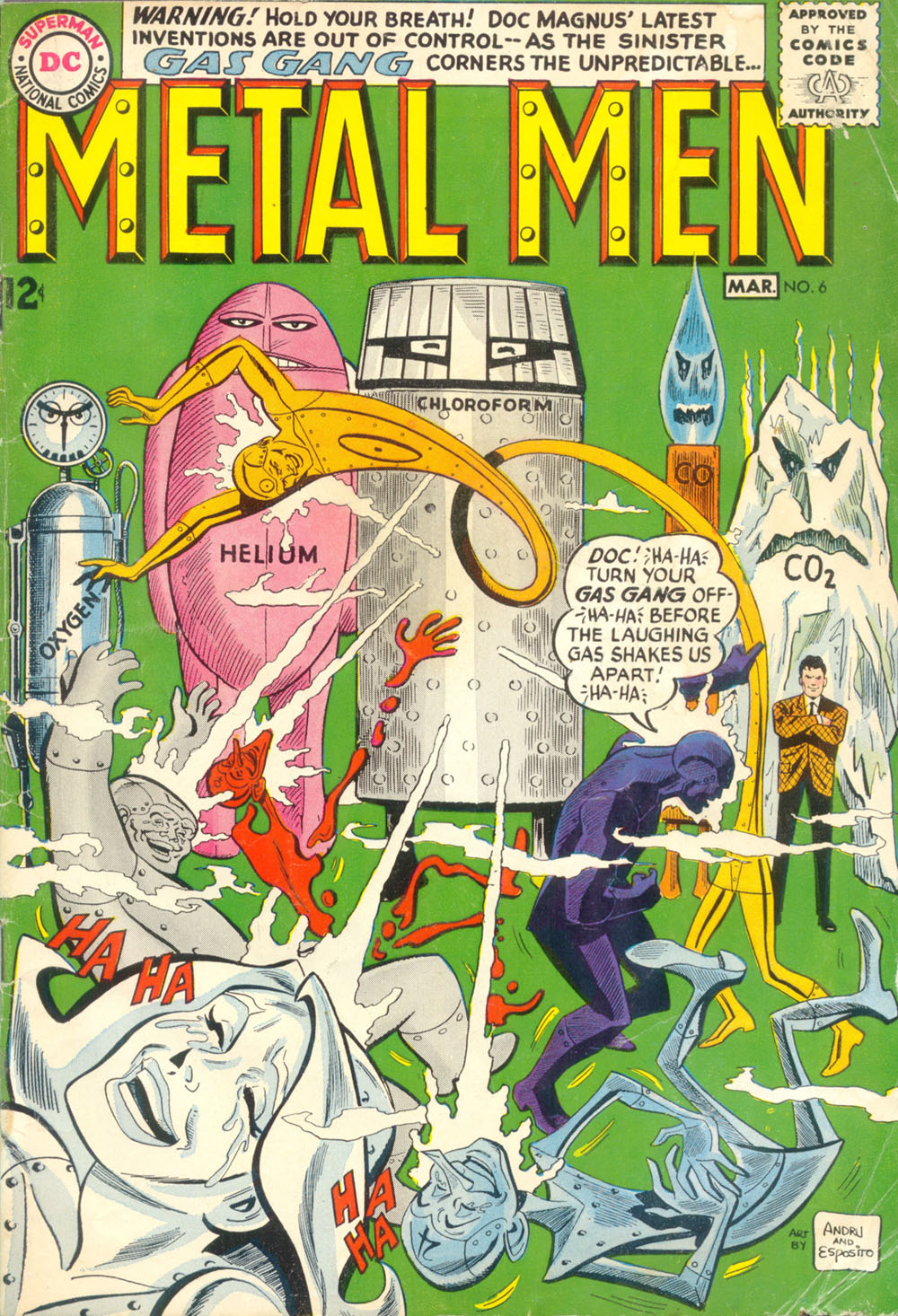 Metal Men (1963) issue 6 - Page 1