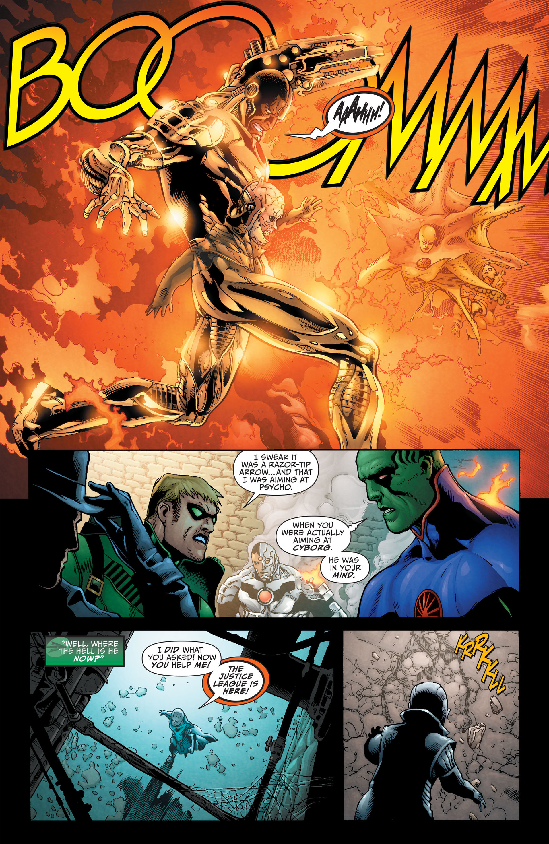 Read online Justice League: Trinity War comic -  Issue # Full - 196