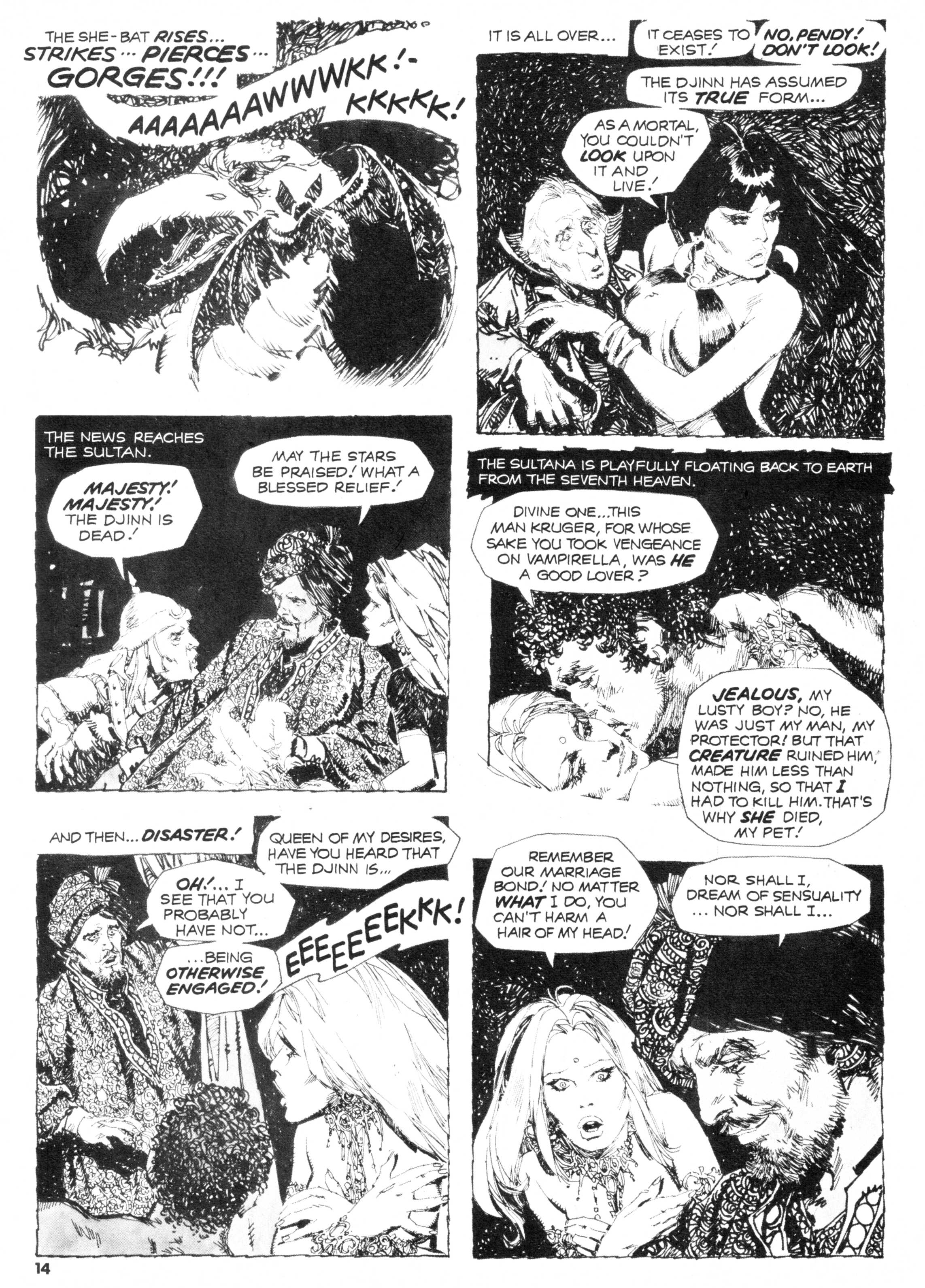 Read online Vampirella (1969) comic -  Issue #63 - 14