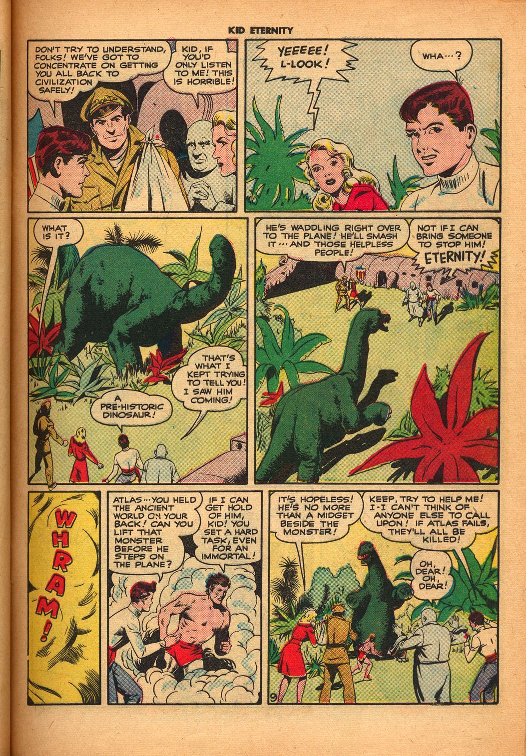 Read online Kid Eternity (1946) comic -  Issue #5 - 11