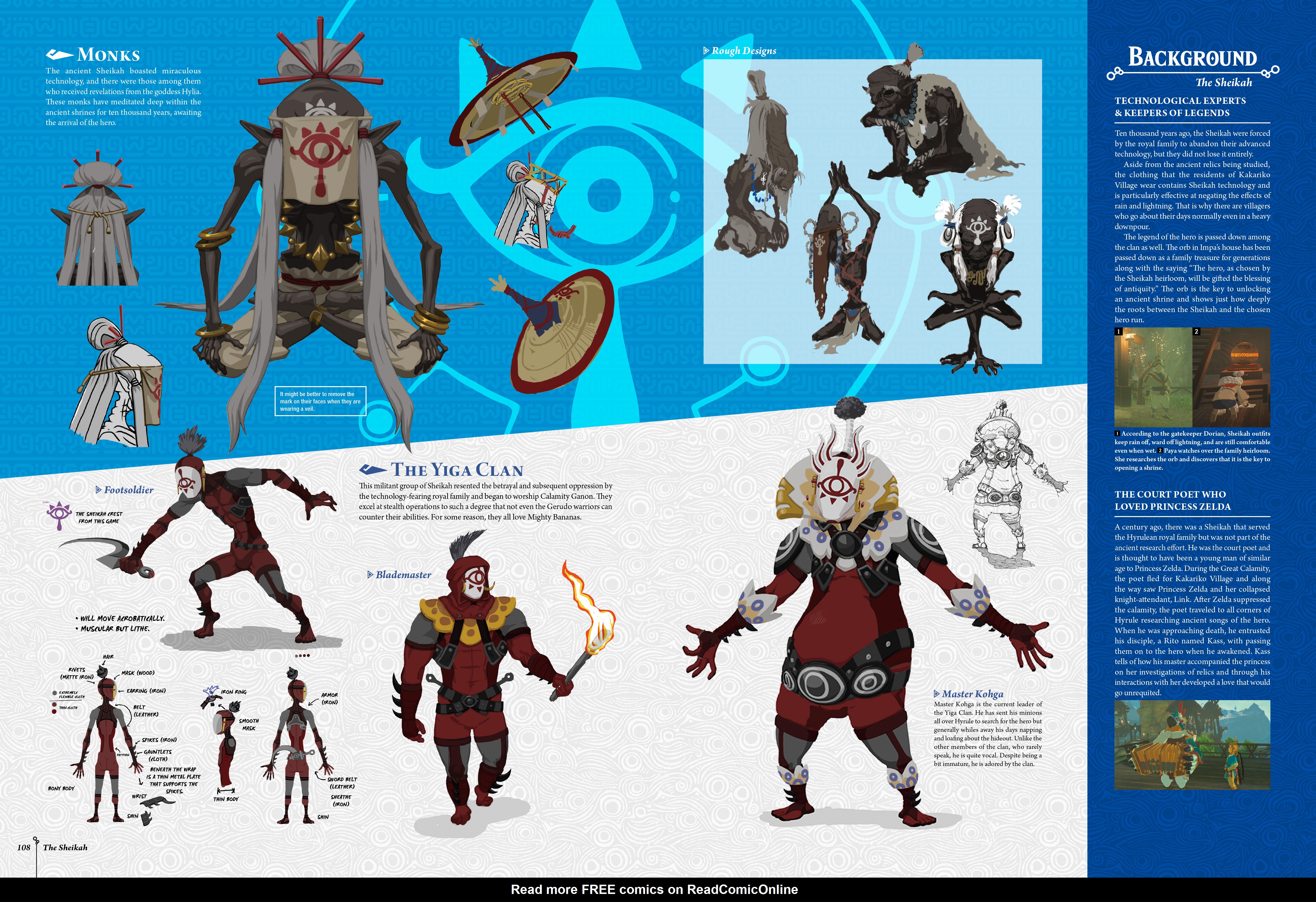 Read online The Legend of Zelda: Breath of the Wild–Creating A Champion comic -  Issue # TPB (Part 1) - 87