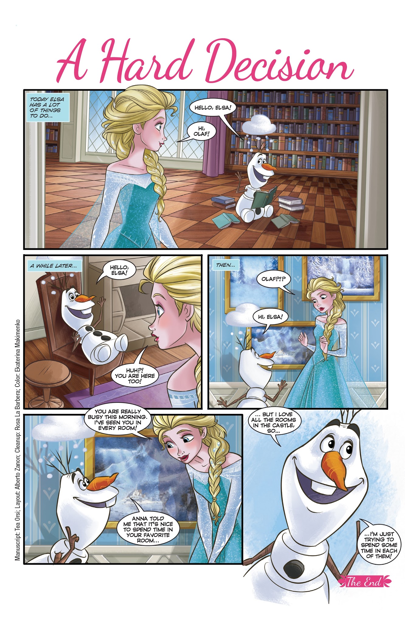 Read online Disney Frozen comic -  Issue #8 - 23