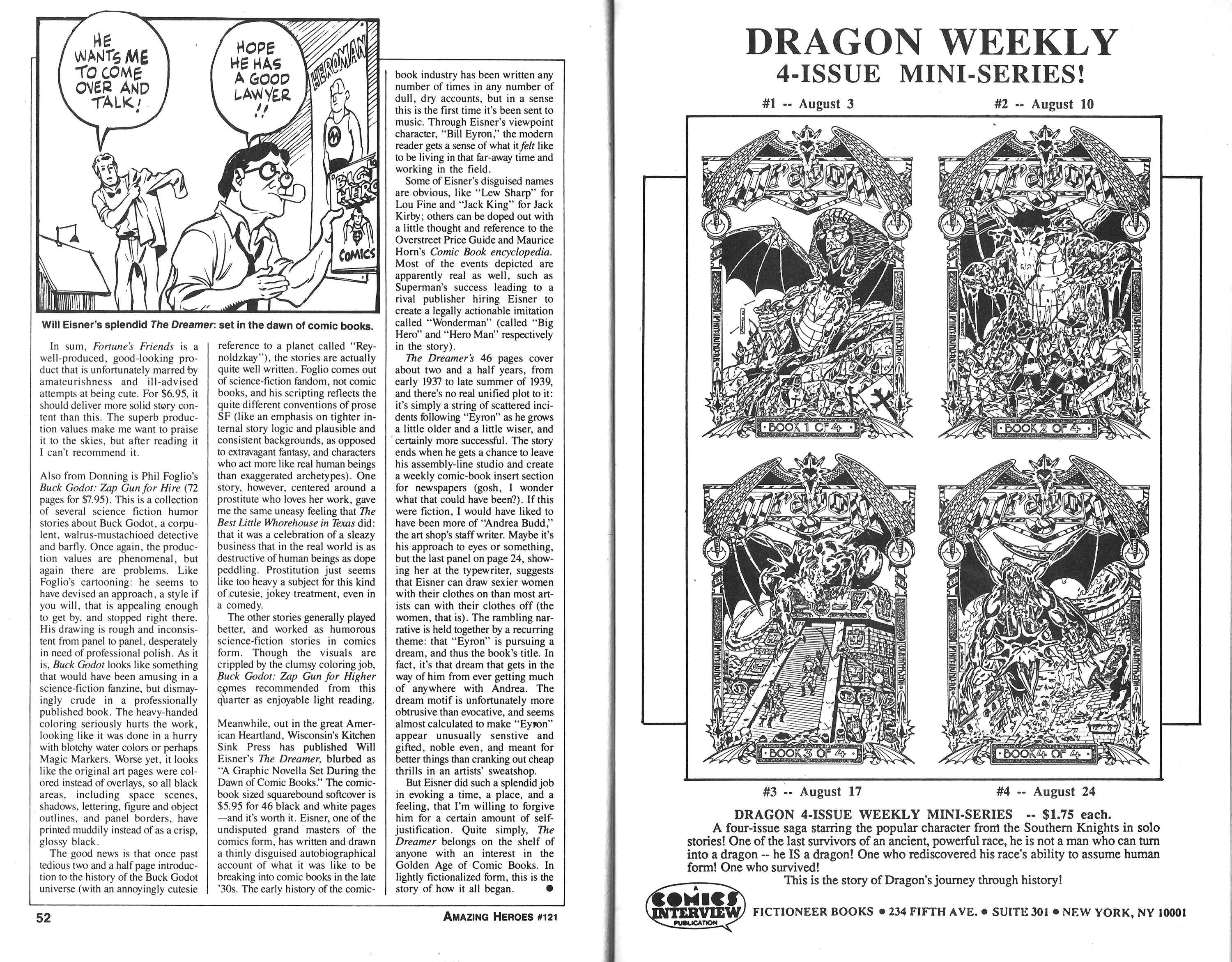Read online Amazing Heroes comic -  Issue #121 - 27