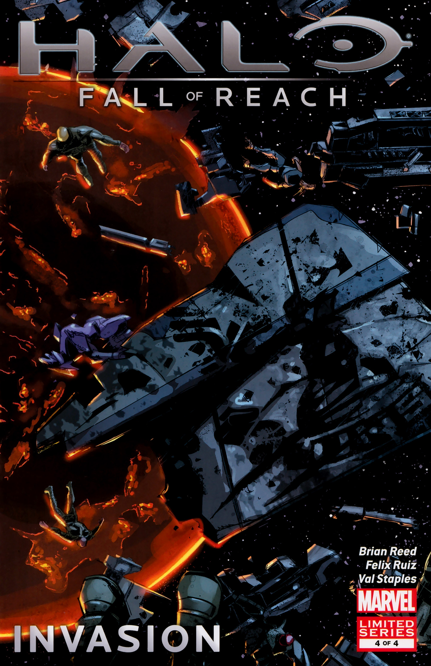 Read online Halo: Fall Of Reach - Invasion comic -  Issue #4 - 1