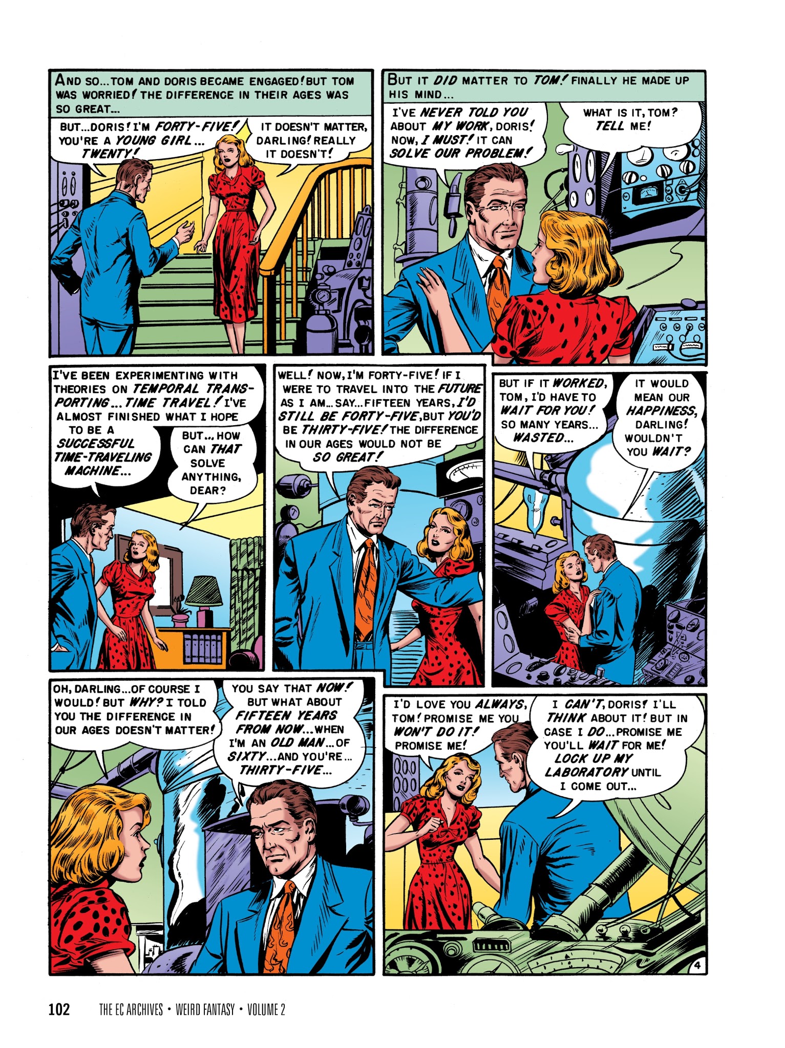 Read online The EC Archives: Weird Fantasy comic -  Issue # TPB 2 - 104