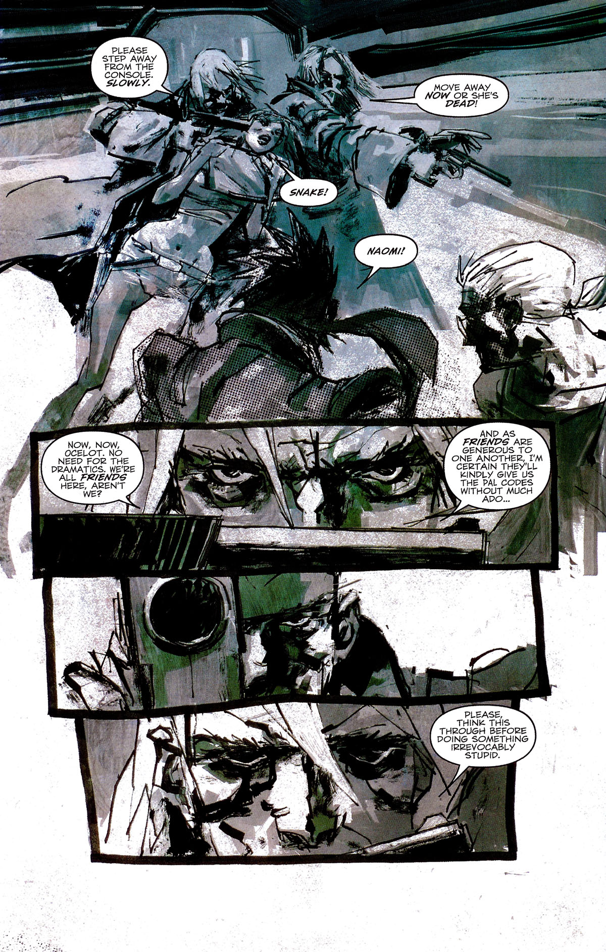 Read online Metal Gear Solid comic -  Issue #7 - 20