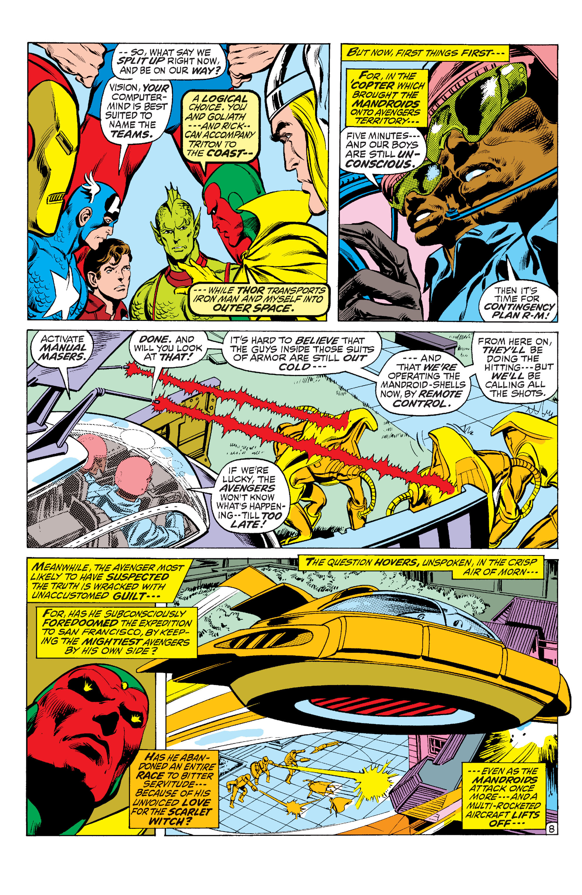 Read online Marvel Masterworks: The Avengers comic -  Issue # TPB 10 (Part 2) - 59