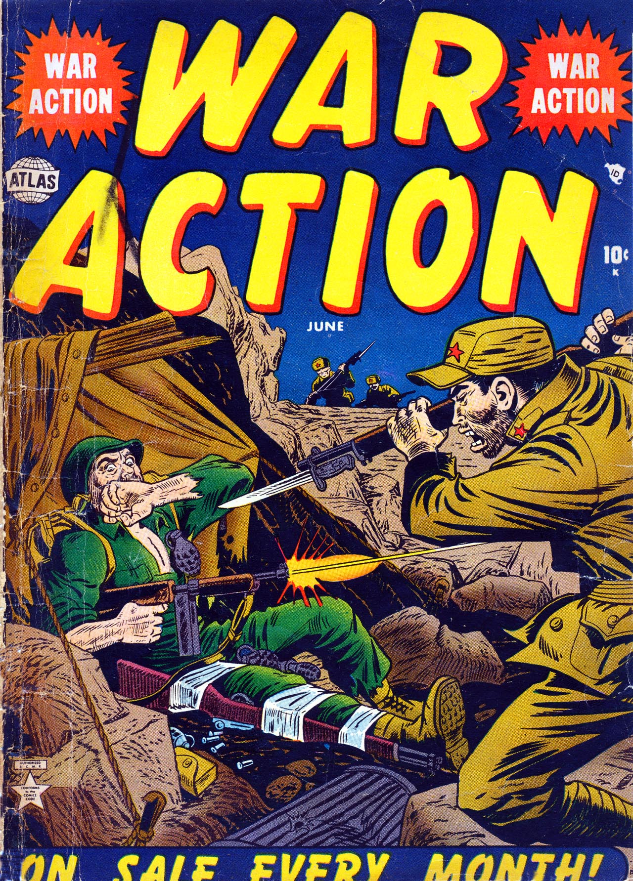 Read online War Action comic -  Issue #3 - 1