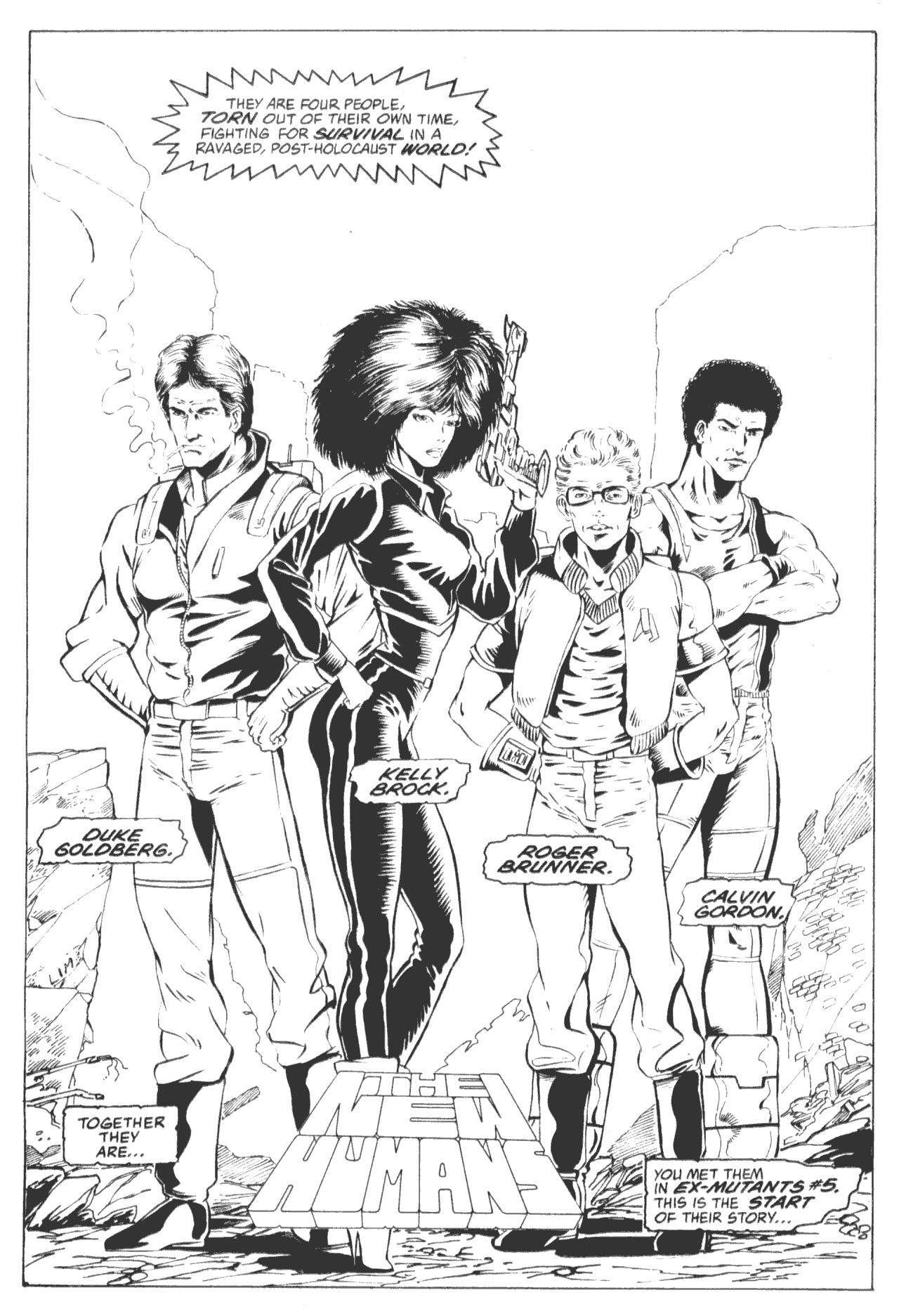 Read online The New Humans comic -  Issue #1 - 7