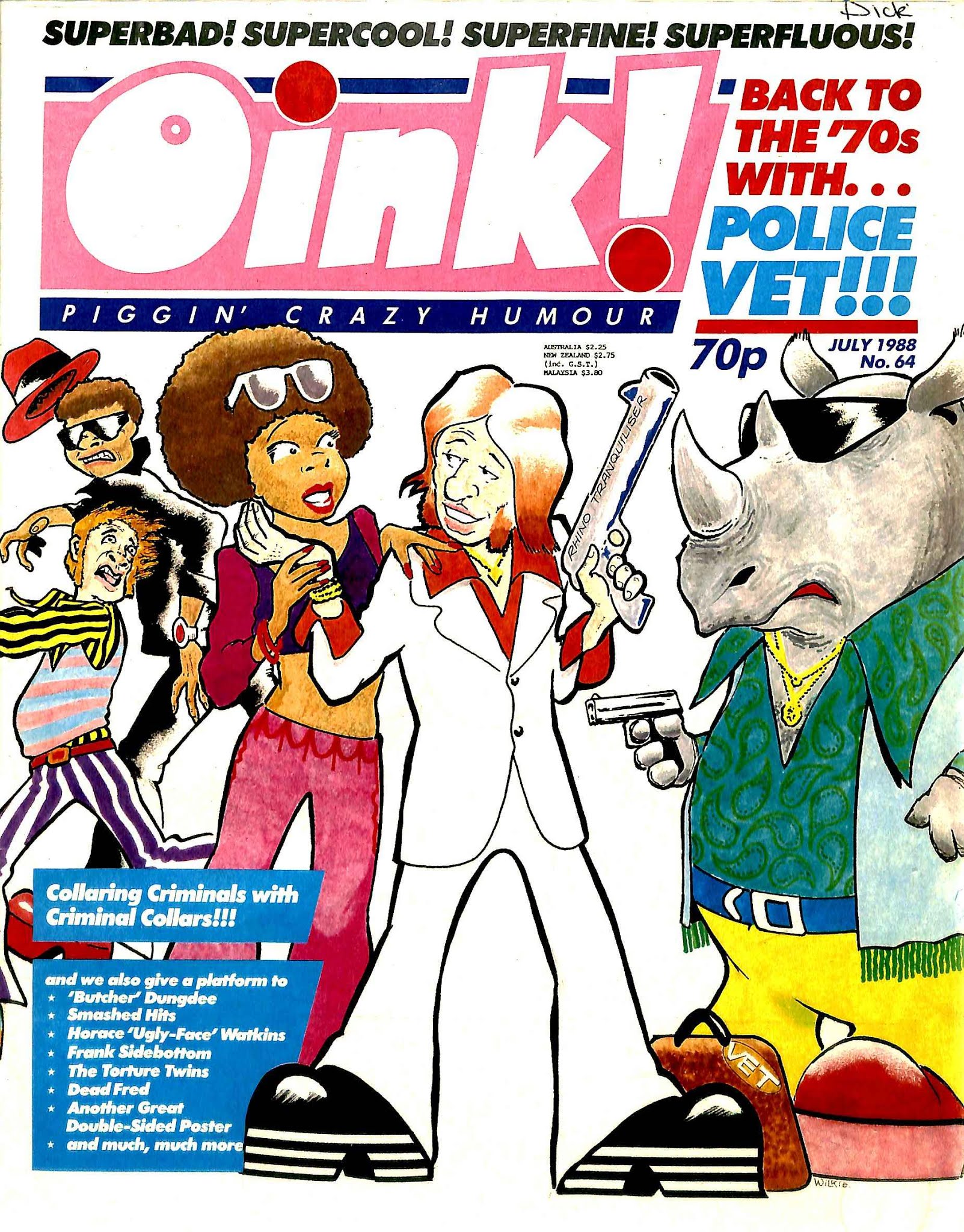 Read online Oink! comic -  Issue #64 - 2