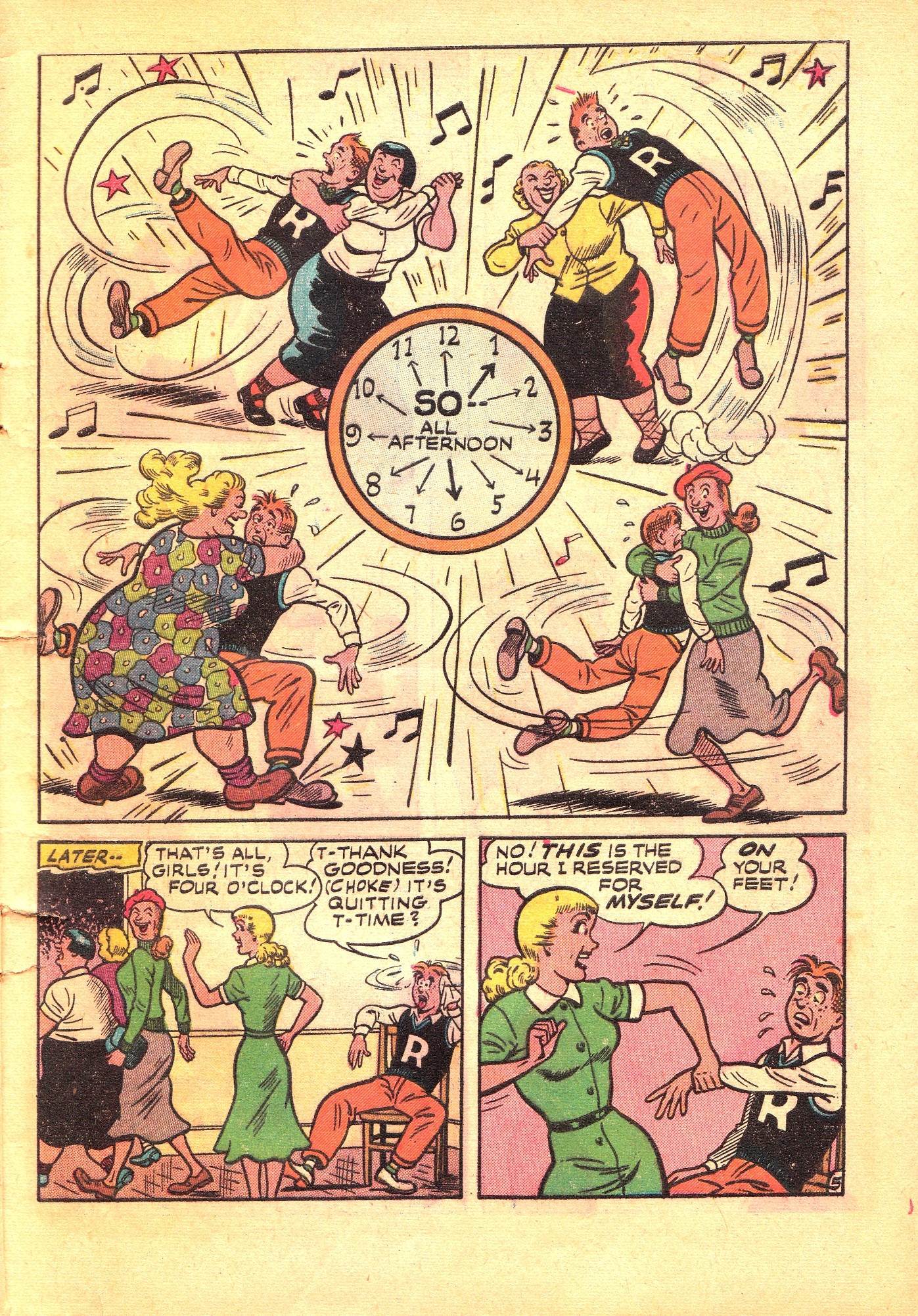 Read online Pep Comics comic -  Issue #83 - 6