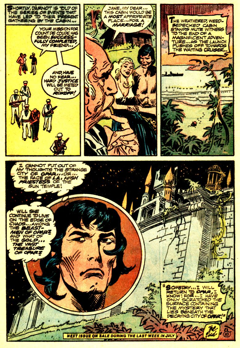 Read online Tarzan (1972) comic -  Issue #223 - 19
