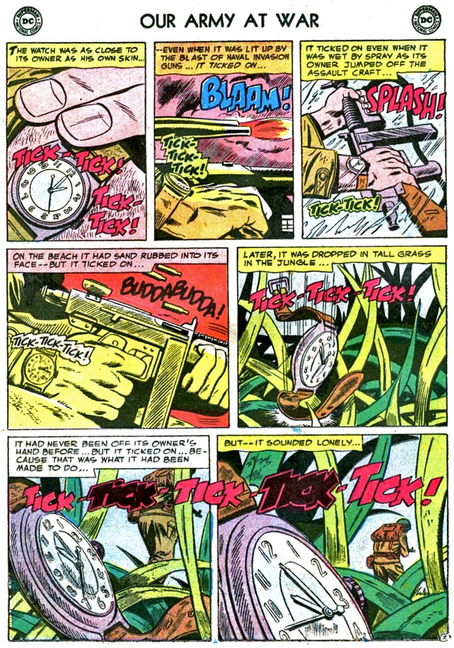 Read online Our Army at War (1952) comic -  Issue #52 - 20
