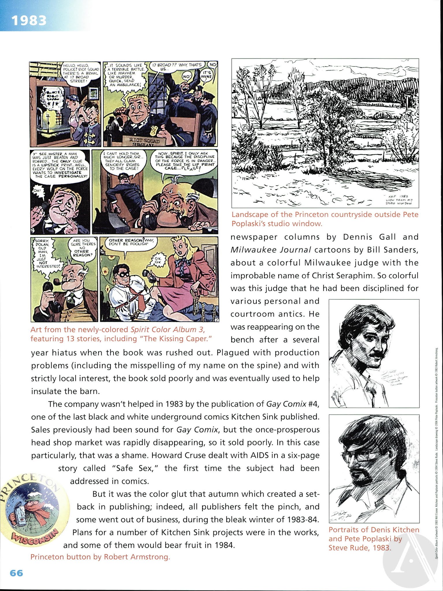 Read online Kitchen Sink Press: The First 25 Years comic -  Issue # TPB - 68