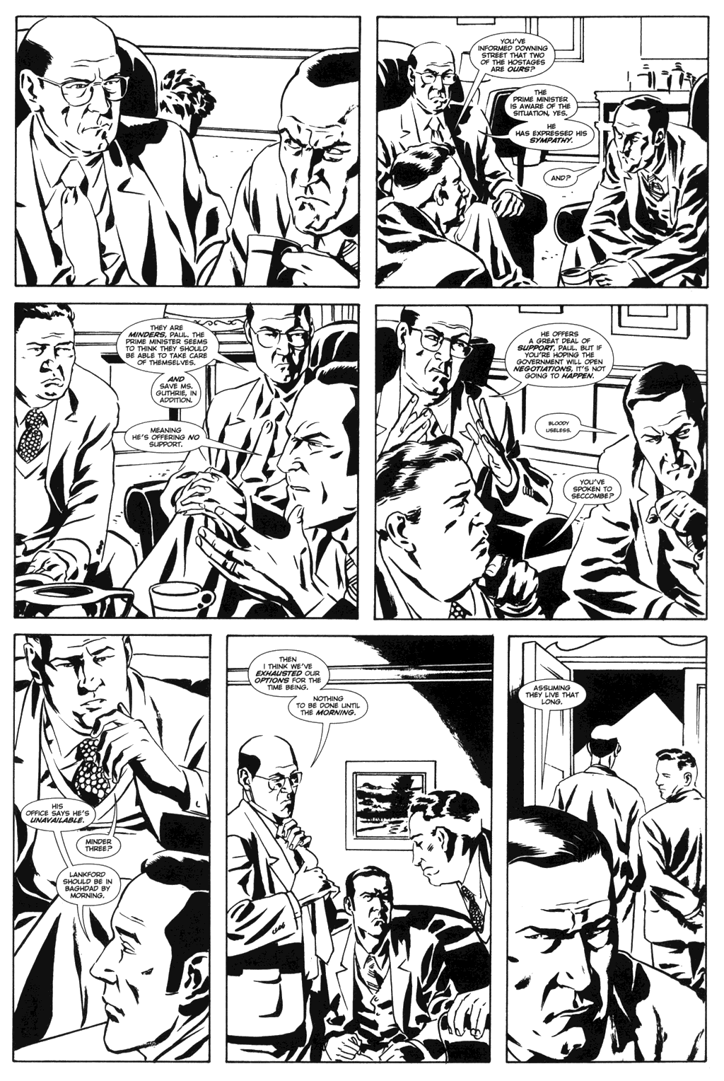 Read online Queen & Country comic -  Issue #31 - 22